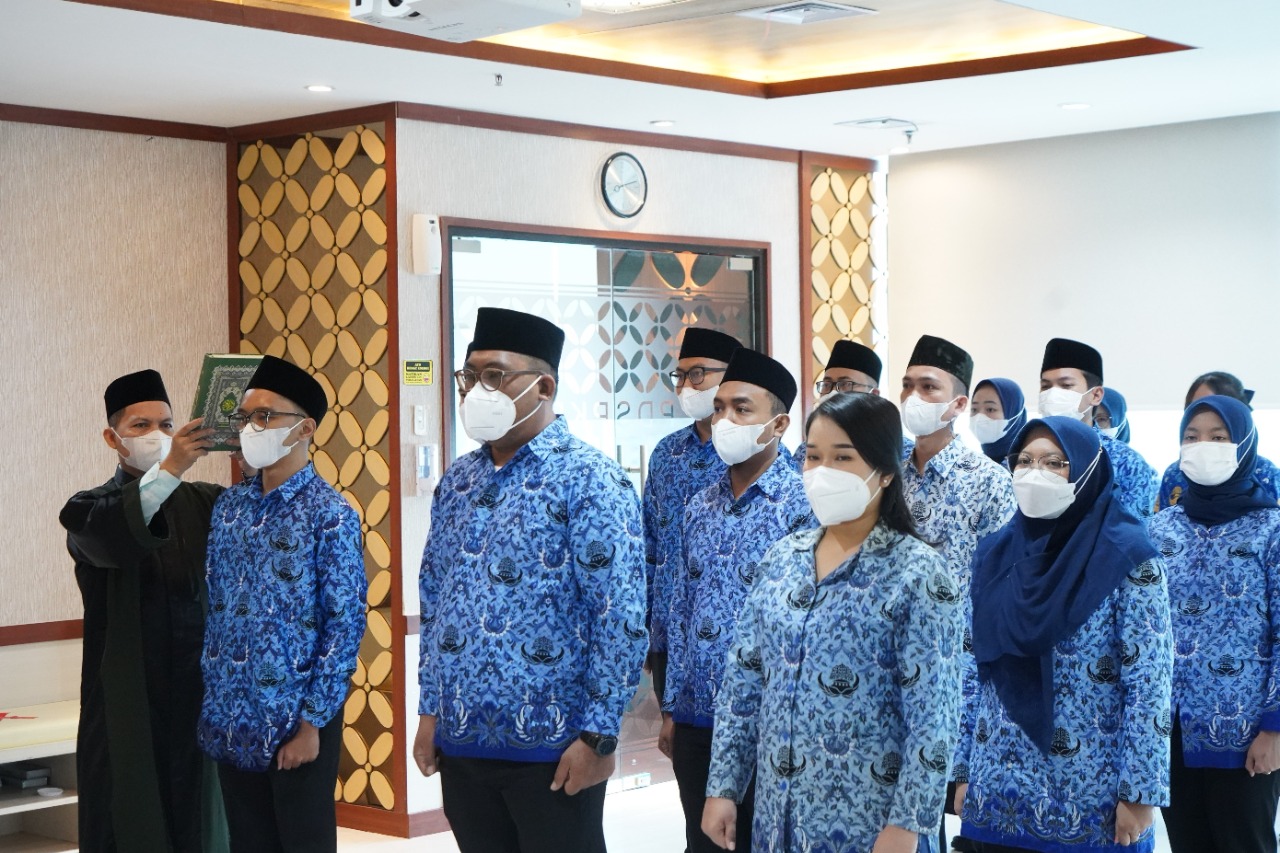 Pengambilan Sumpah PNS Lingkup Ditjen PDSPKP
