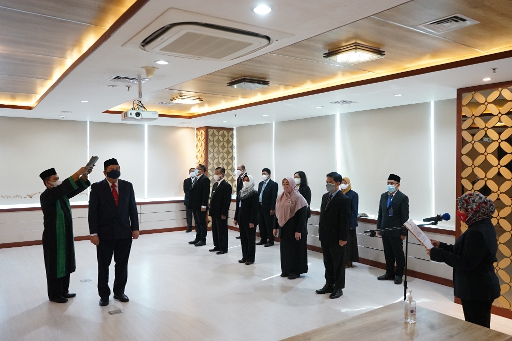 Pelantikan Dan Pengambilan Sumpah/Janji Jabatan Fungsional Ahli Utama Pada Ditjen PDSPKP