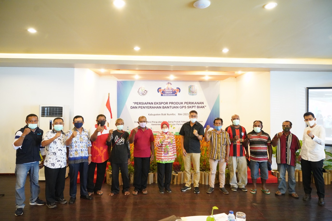 Kunjungan Kerja Dirjen PDSPKP ke Kabupaten Biak Numfor Tanggal 20-21 Mei 2021