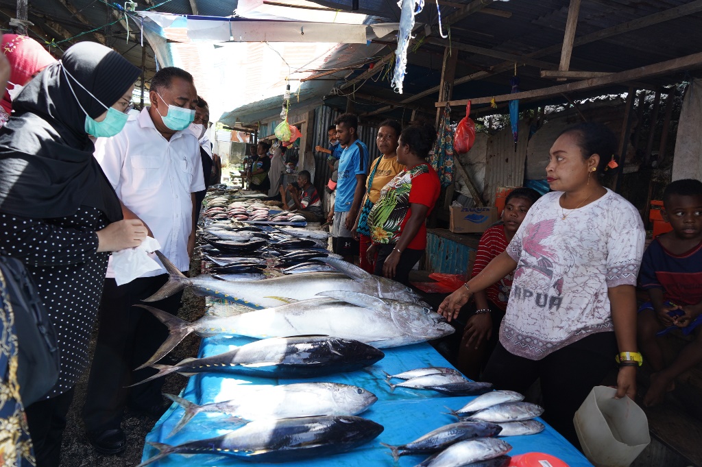Kunjungan Kerja Dirjen PDSPKP ke Kabupaten Biak Numfor Tanggal 20-21 Mei 2021