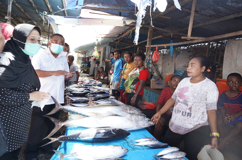 Kunjungan Kerja Dirjen PDSPKP ke Kabupaten Biak Numfor Tanggal 20-21 Mei 2021