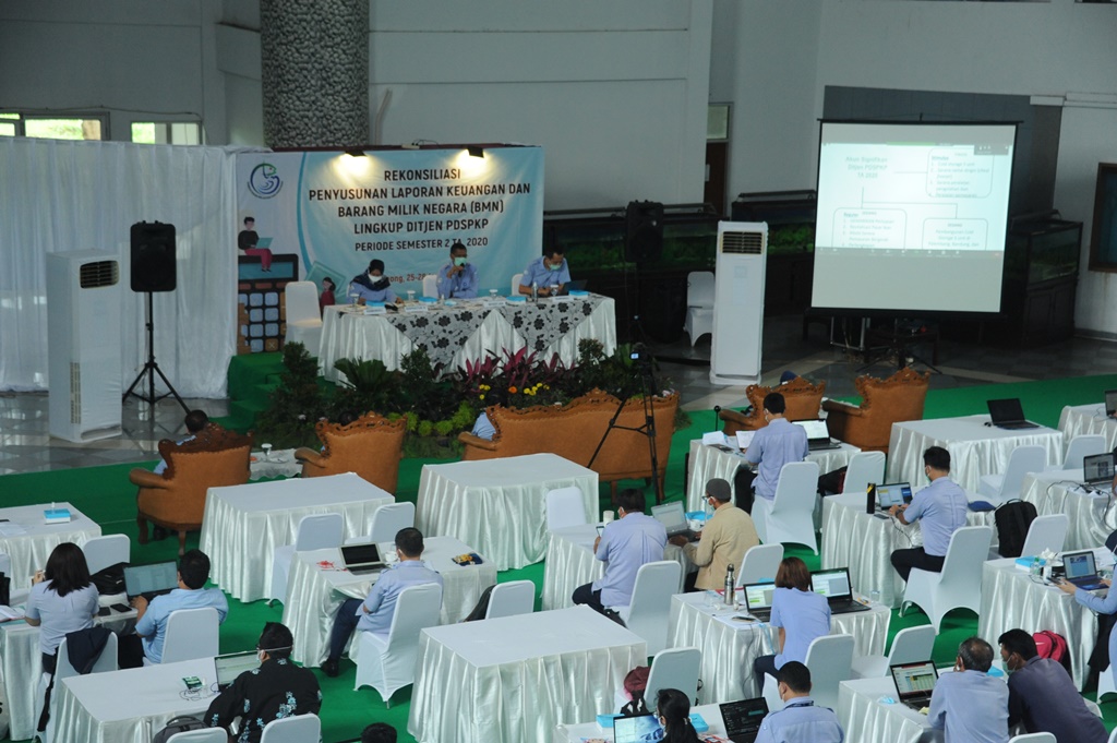 Rekonsiliasi Penyusunan Laporan Keuangan dan Barang Milik Negara (BMN) Lingkup Ditjen PDSPKP Periode Semester 2 Tahun Anggaran 2020