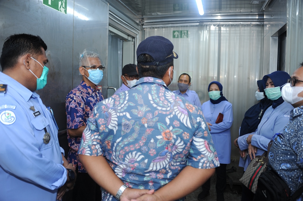 Kunjunga Kerja Dirjen PDSPK KKP ke Cold Storage di TPI Pekalongan