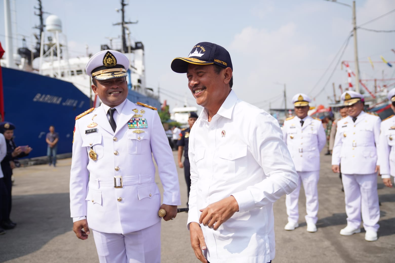 Penyambutan Kapal Pengawas ORCA 05 di Jakarta (19/6)
