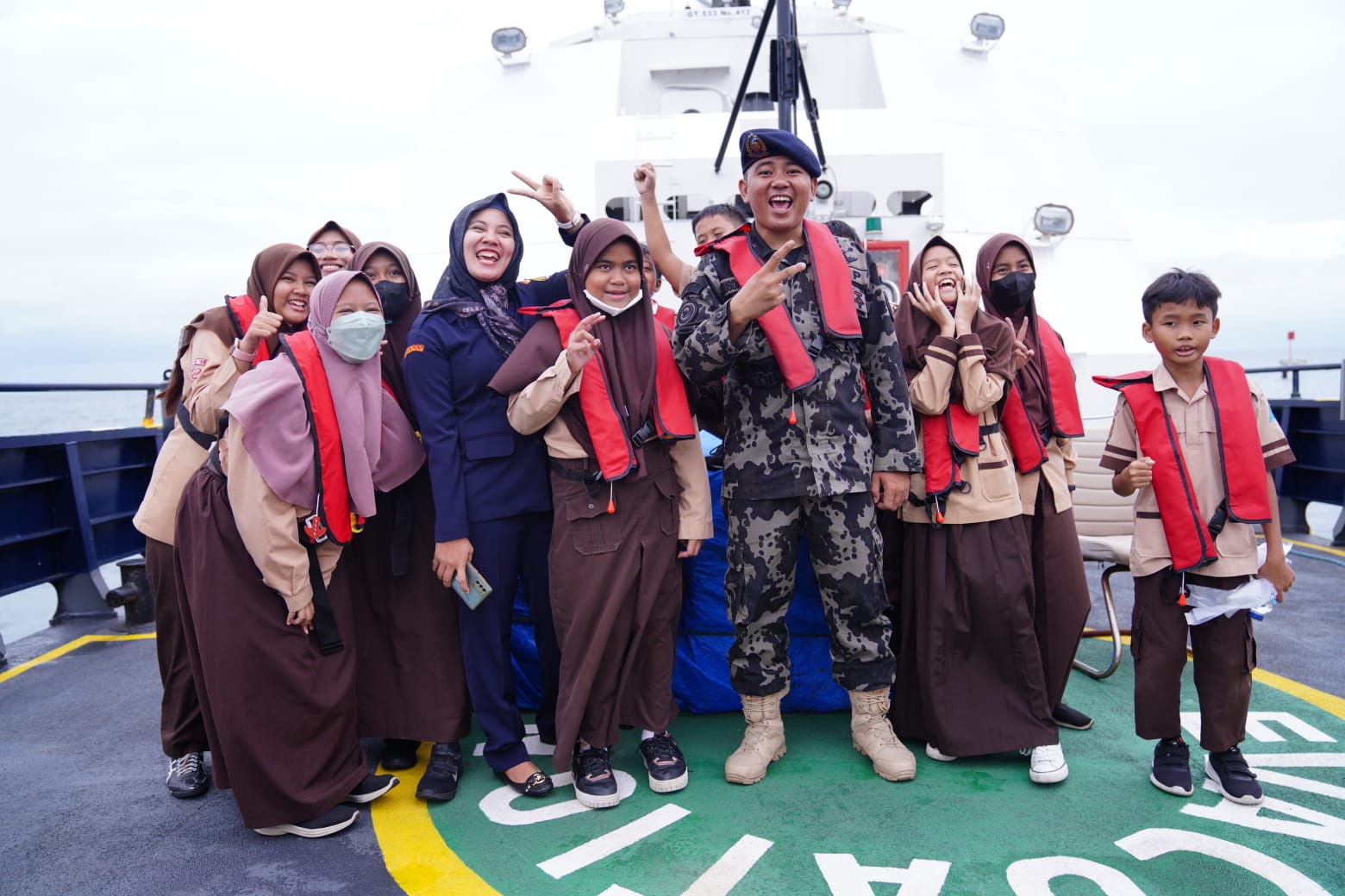 Kunjungan SD Islam Firdaus merupakan salah satu implementasi Program ”PSDKP Mengajar”