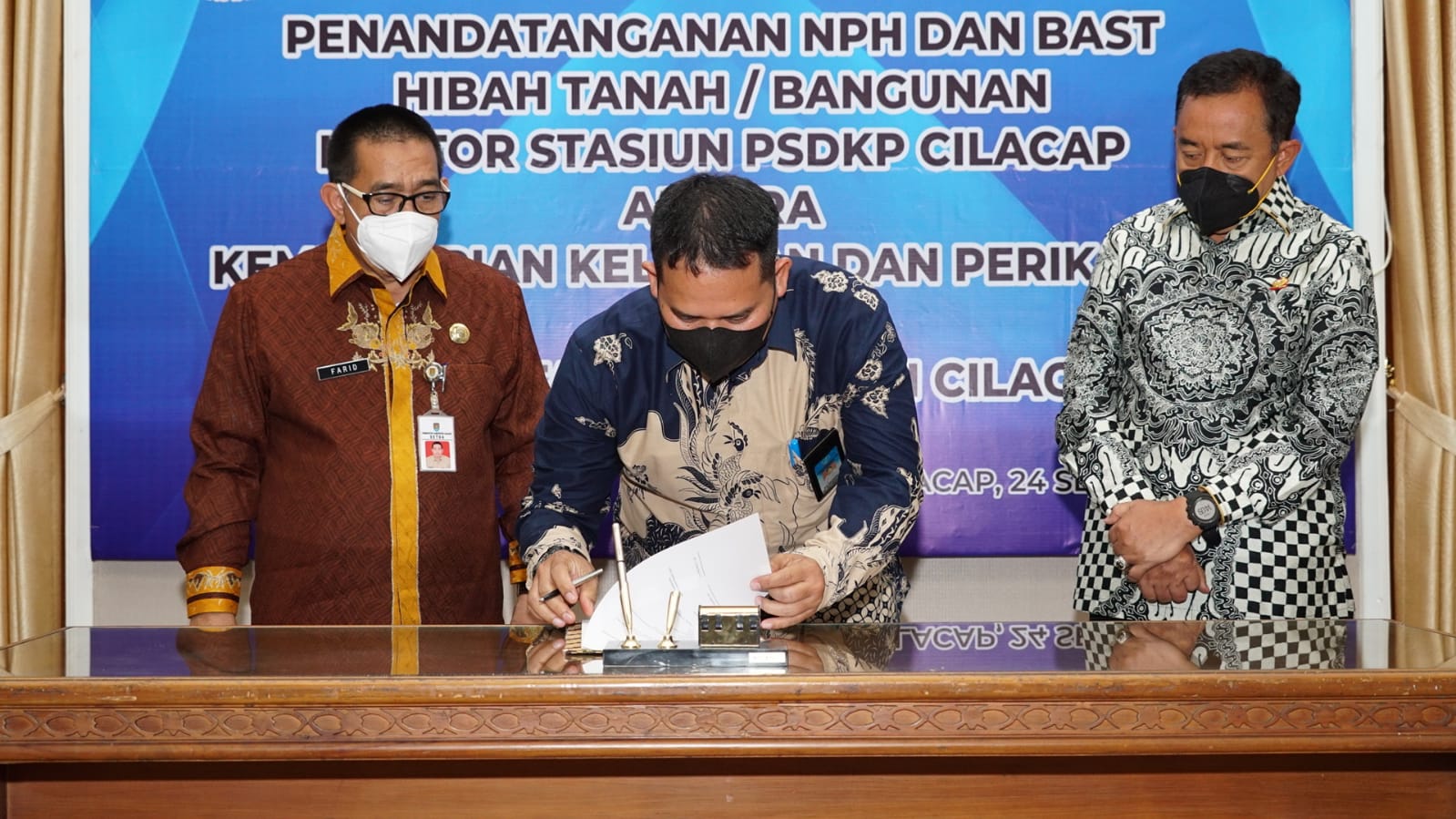 KKP Hibahkan Lahan dan Bangunan ke Pemda Cilacap