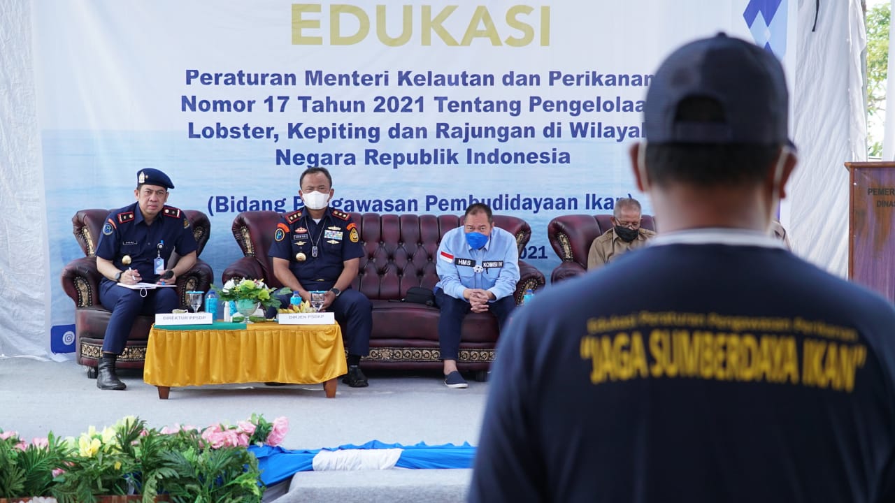 Edukasi Pembudidaya Lobster