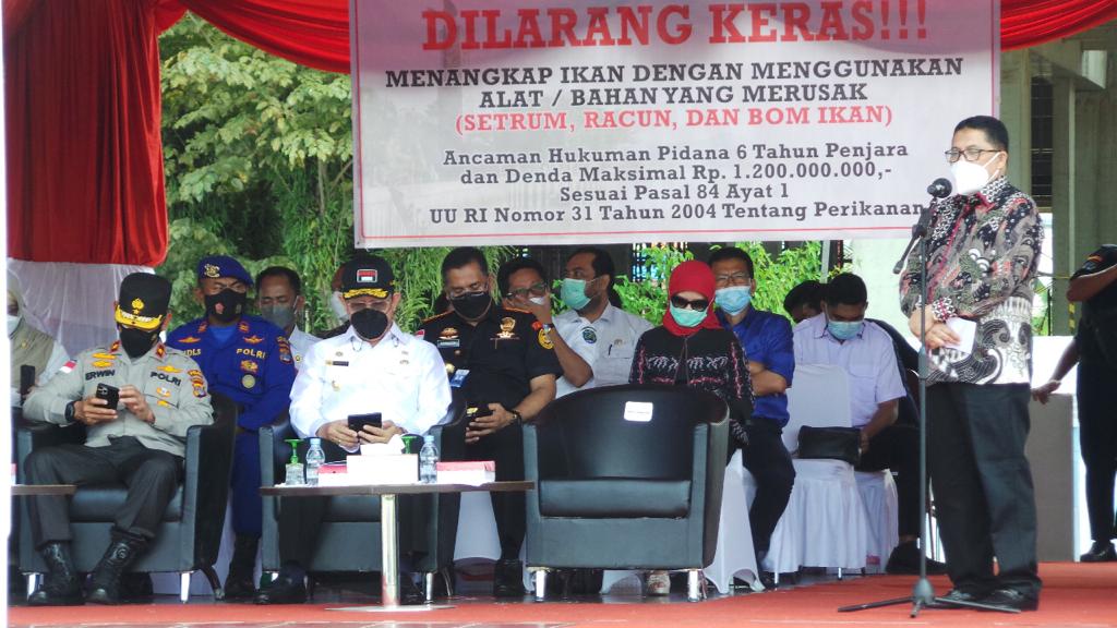 Perangi Destructive Fishing, KKP Gelar Kampanye Dan Musnahkan Alat Tangkap Yang Merusak
