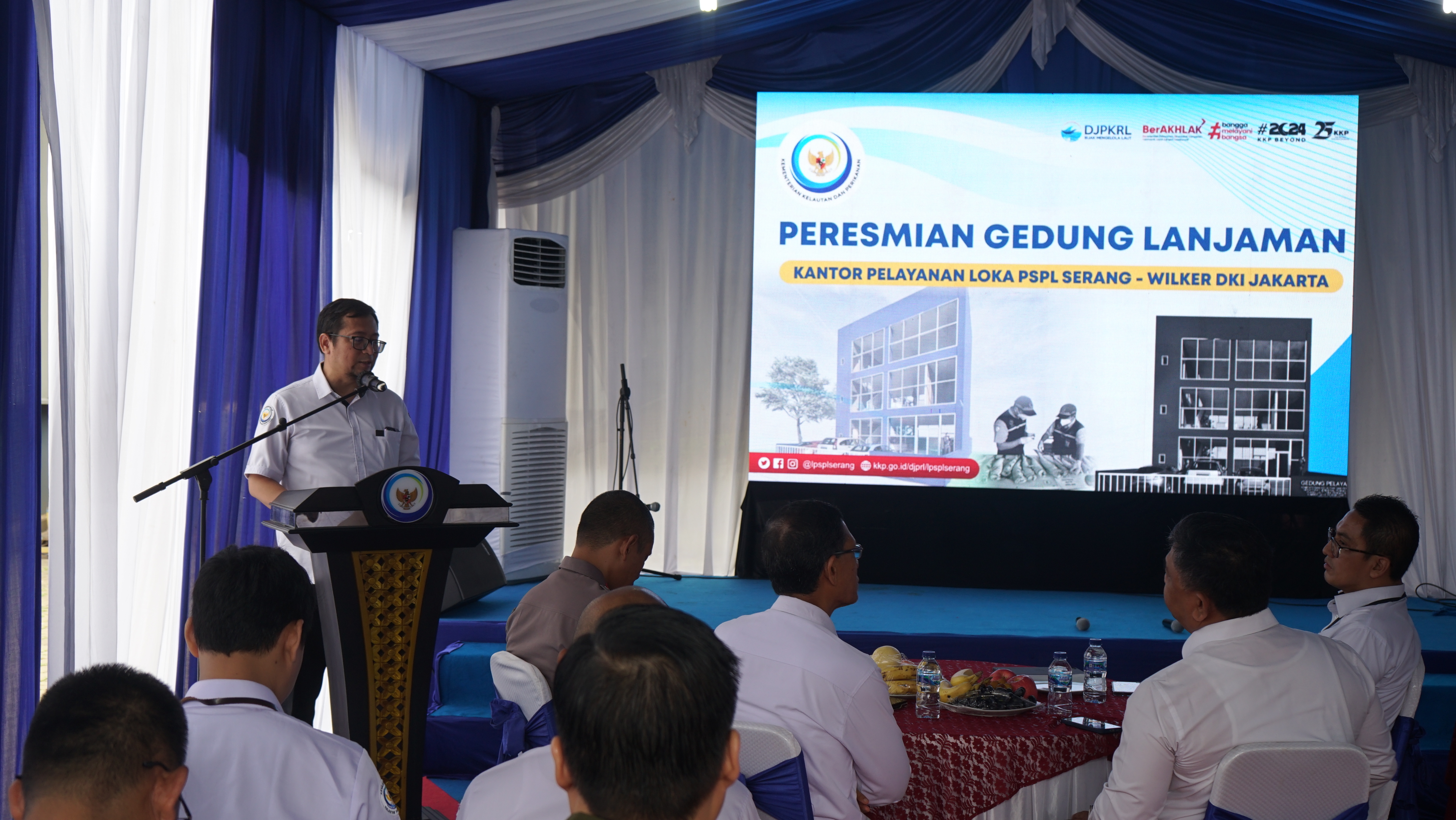 Peresmian Kantor Pelayanan Loka Pengelolaan Pesisir dan Laut (LPSPL) Serang Wilayah Kerja DKI Jakarta