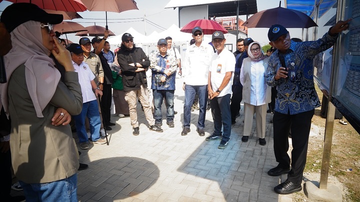 Kunjungan Kerja Komisi IV DPR ke lokasi Modeling Budidaya Ikan Nila Salin di Karawang