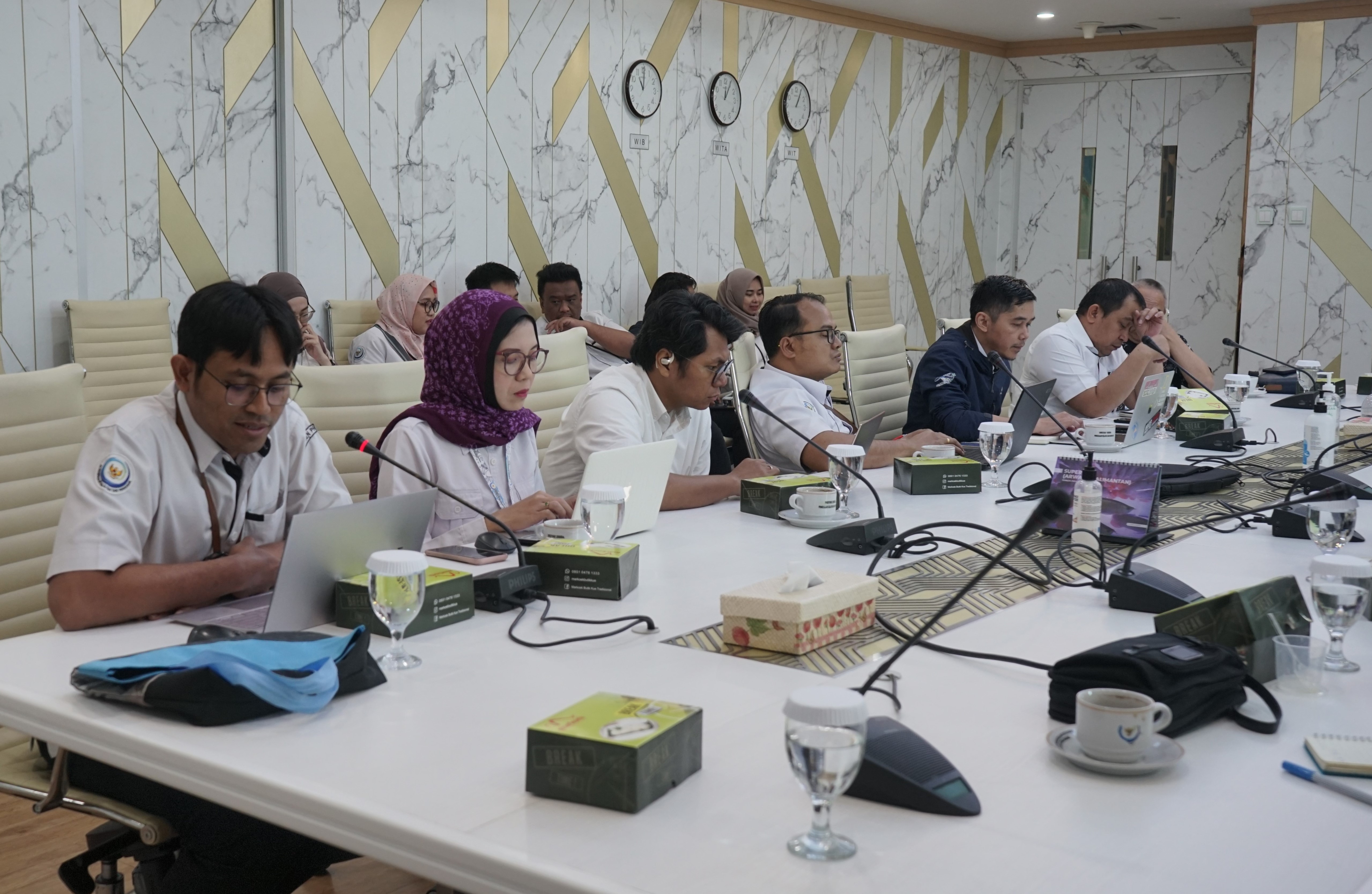 Audiensi DPRD Kab. Bangka Selatan dan Kab. Bangka Barat dengan Ditjen PKRL, Kamis (25/7).
