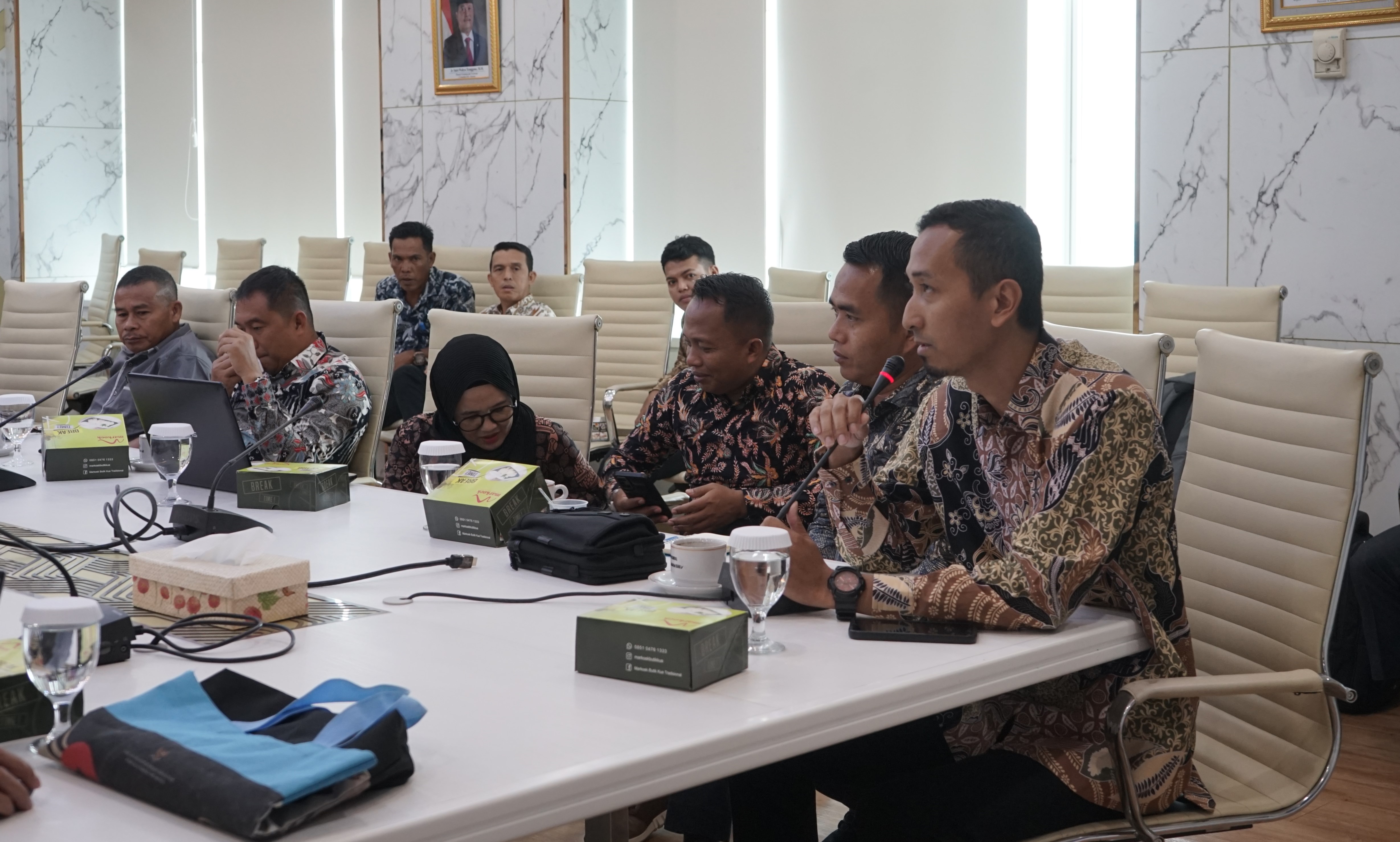 Audiensi DPRD Kab. Bangka Selatan dan Kab. Bangka Barat dengan Ditjen PKRL, Kamis (25/7).