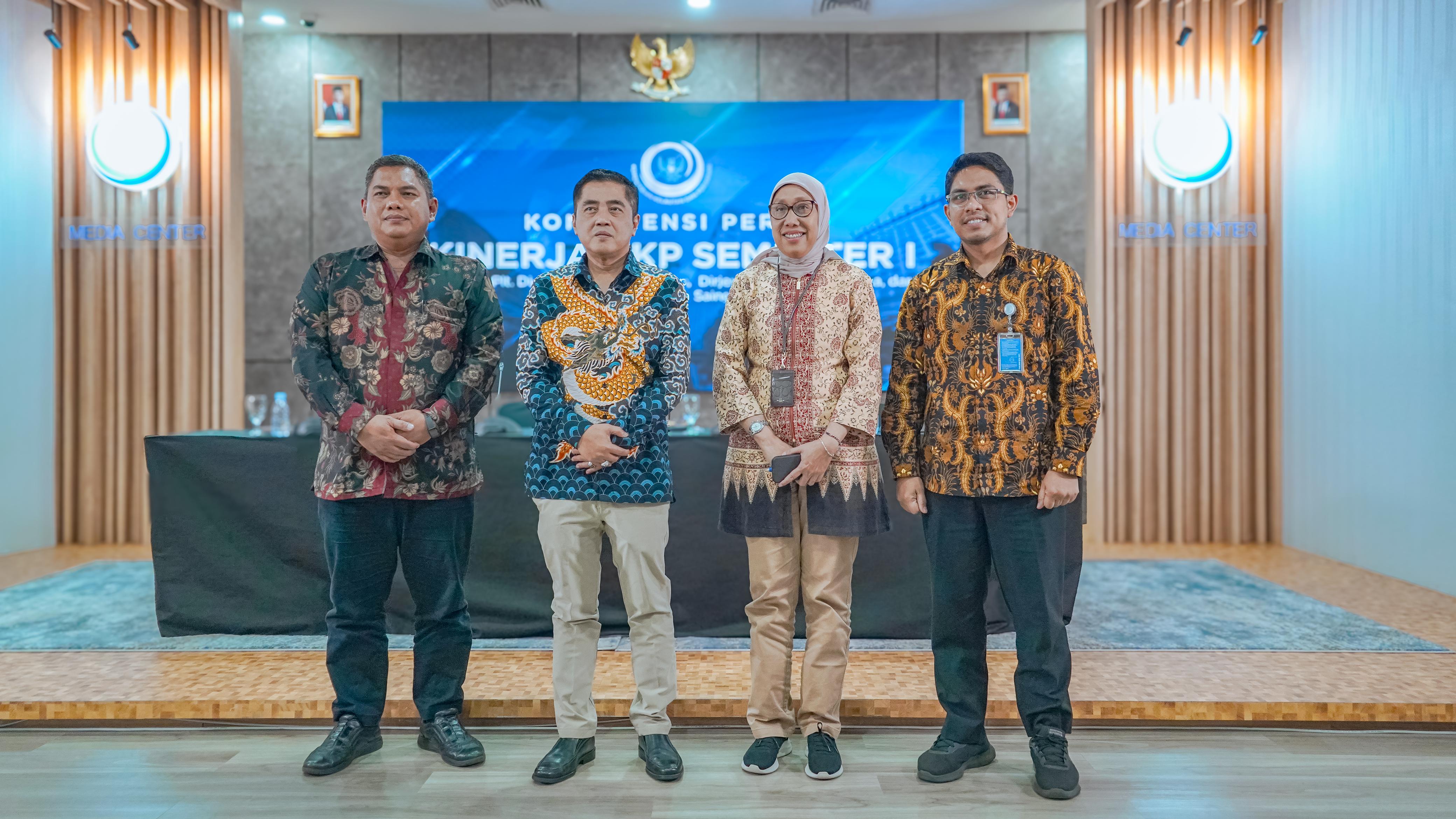 Konferensi Pers Kinerja Semester I Tahun 2024