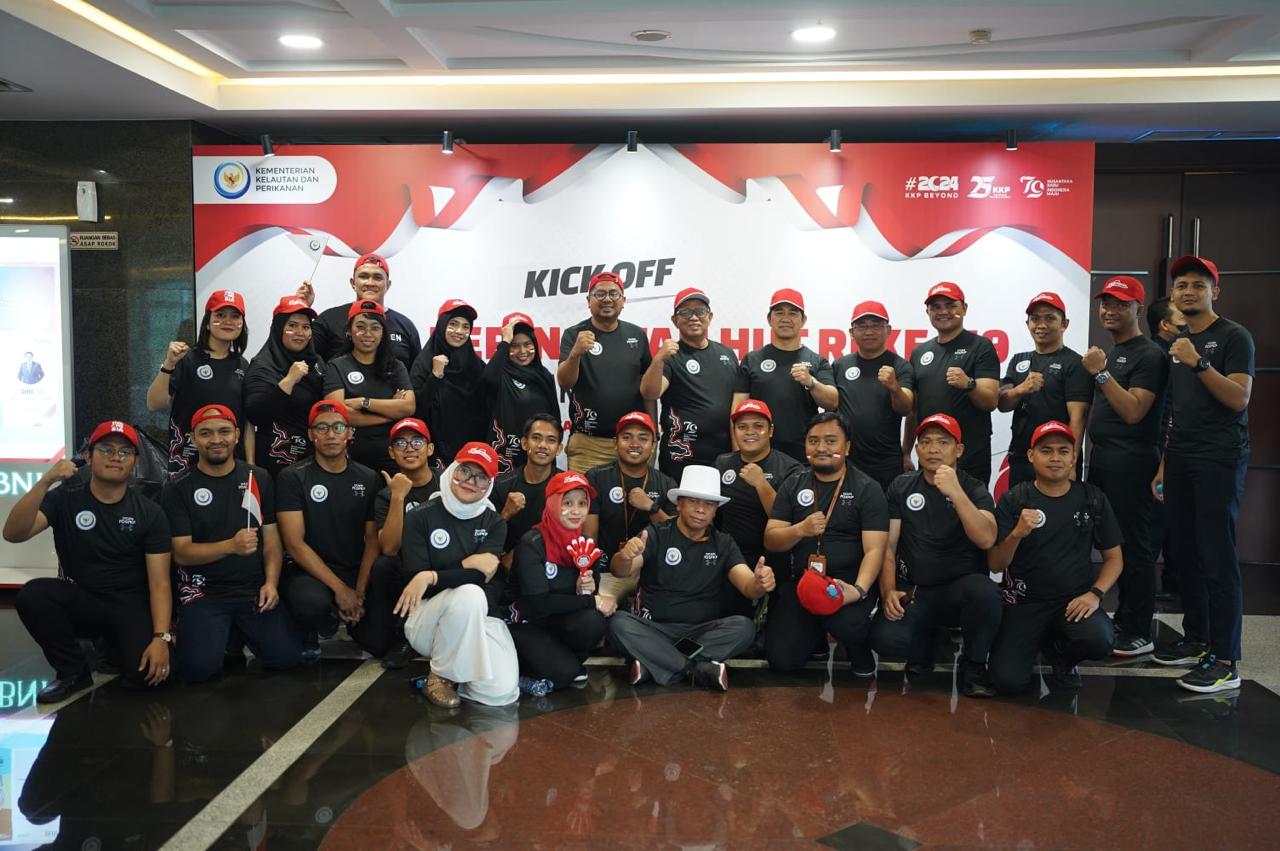 Kick Off Lomba Peringatan HUT RI ke 79 dan Bulan Bhakti KKP