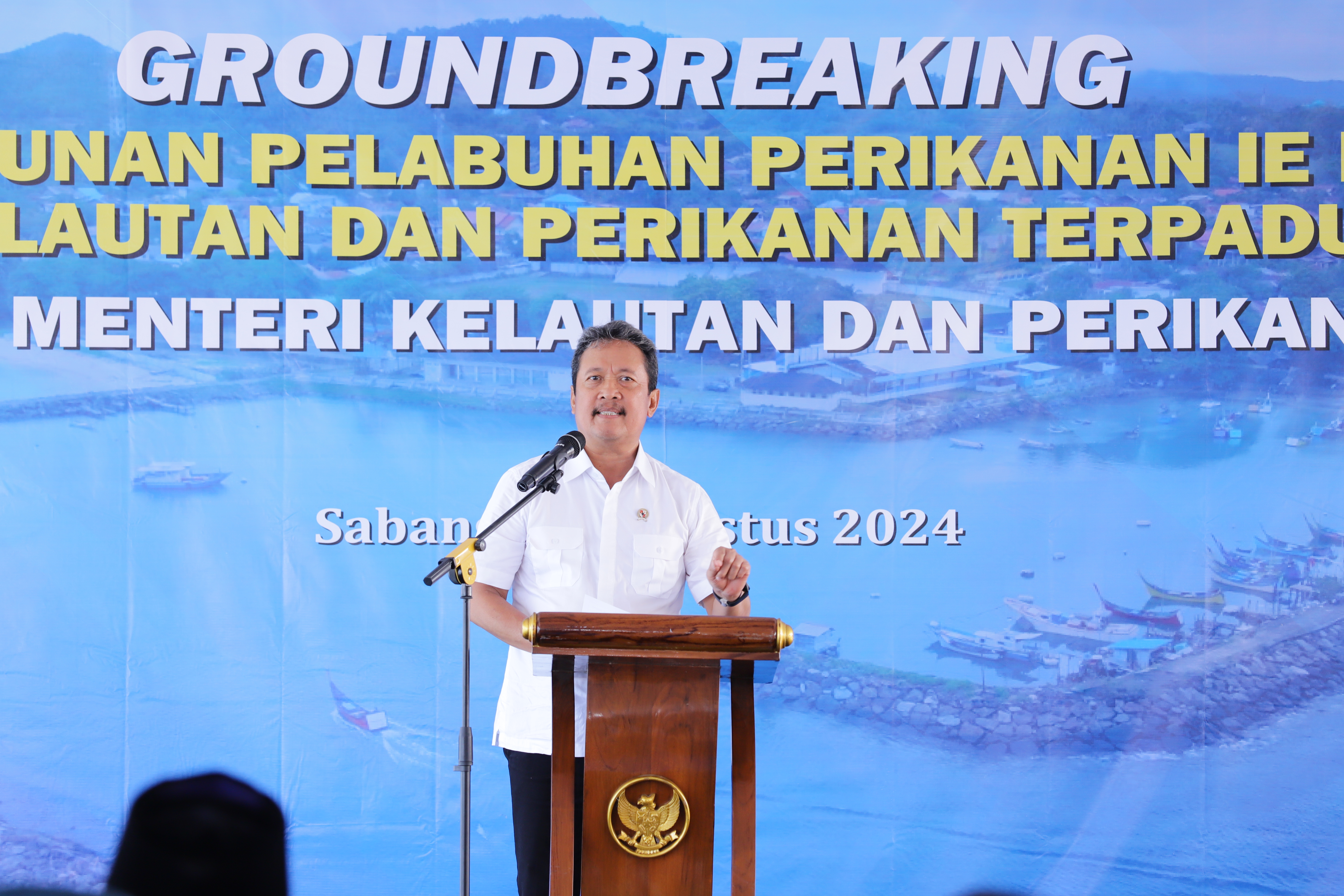 Groundbreaking Pembangunan Pelabuhan Perikanan Ie Meulee SKPT Sabang