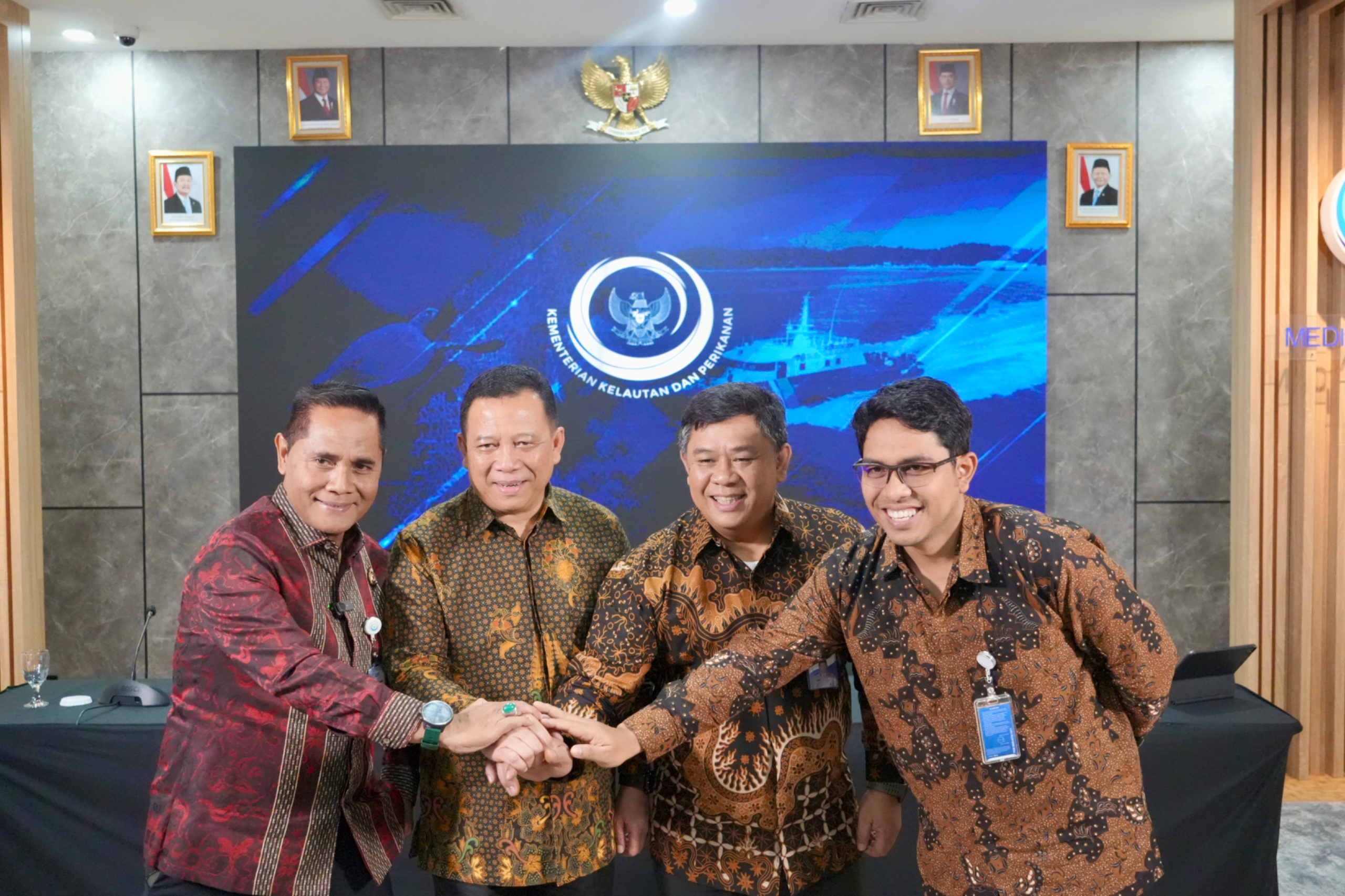 Konferensi Pers Refleksi Kinerja Ditjen Pengelolaan Kelautan dan Ruang Laut tahun 2024