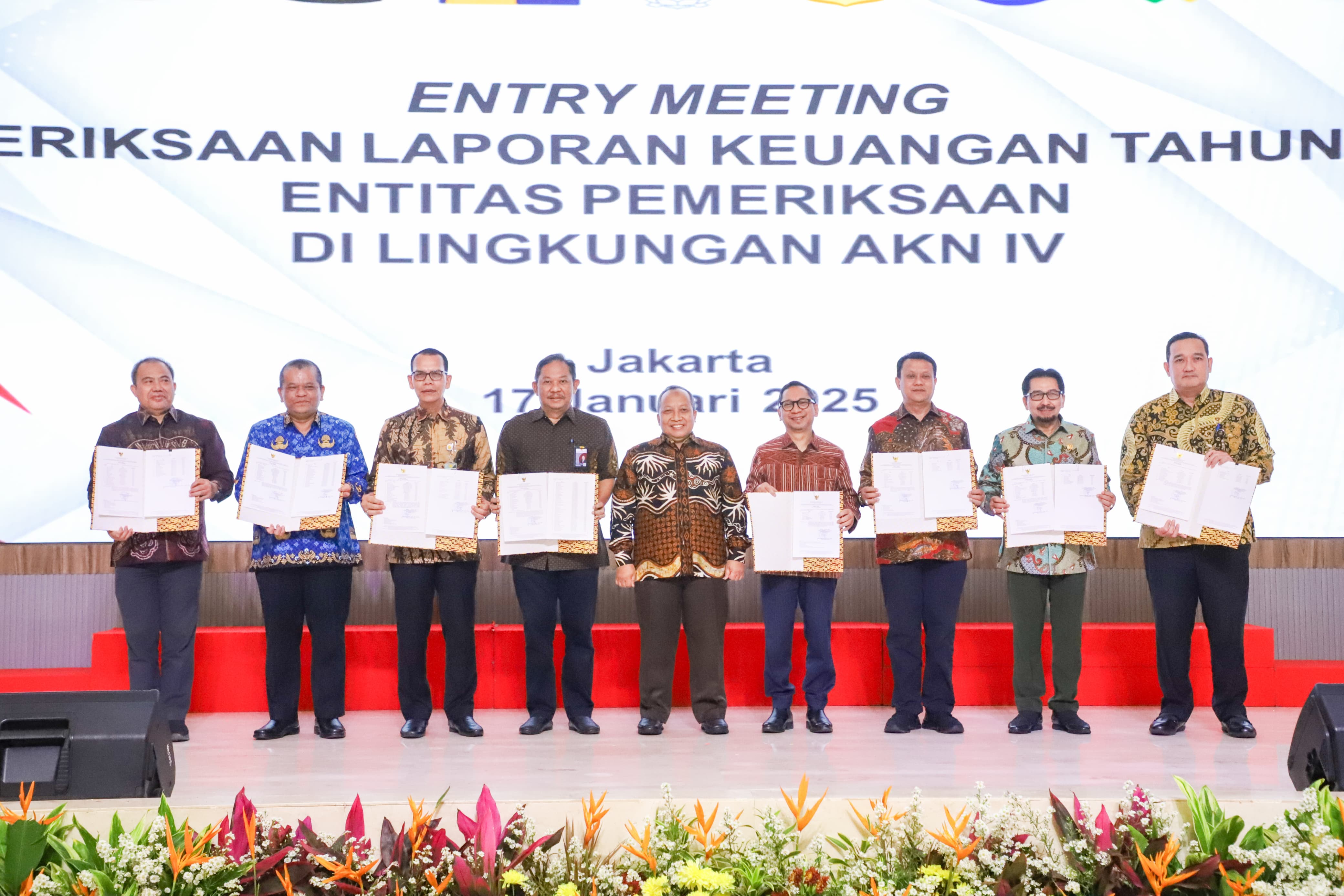 Sekretaris Jenderal KKP dalam Entry Meeting Pemeriksaan Laporan Keuangan Tahun 2024