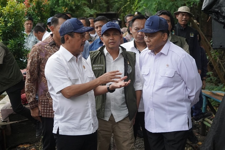 Peninjauan Calon Lokasi revitalisasi tambak idle di Karawang, Jawa Barat