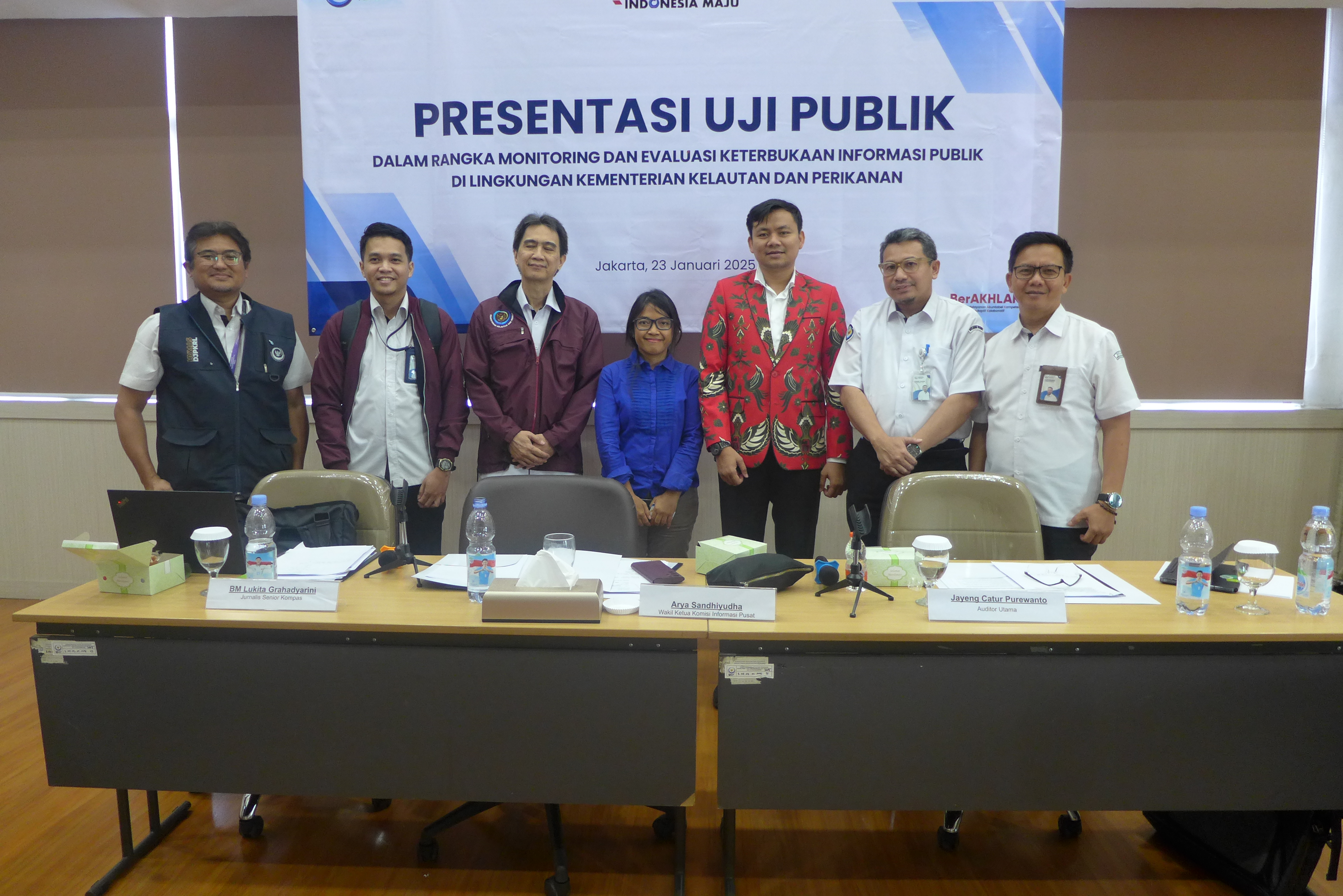 KKP Gelar Presentasi Uji Publik Monev Keterbukaan Informasi Publik 2025