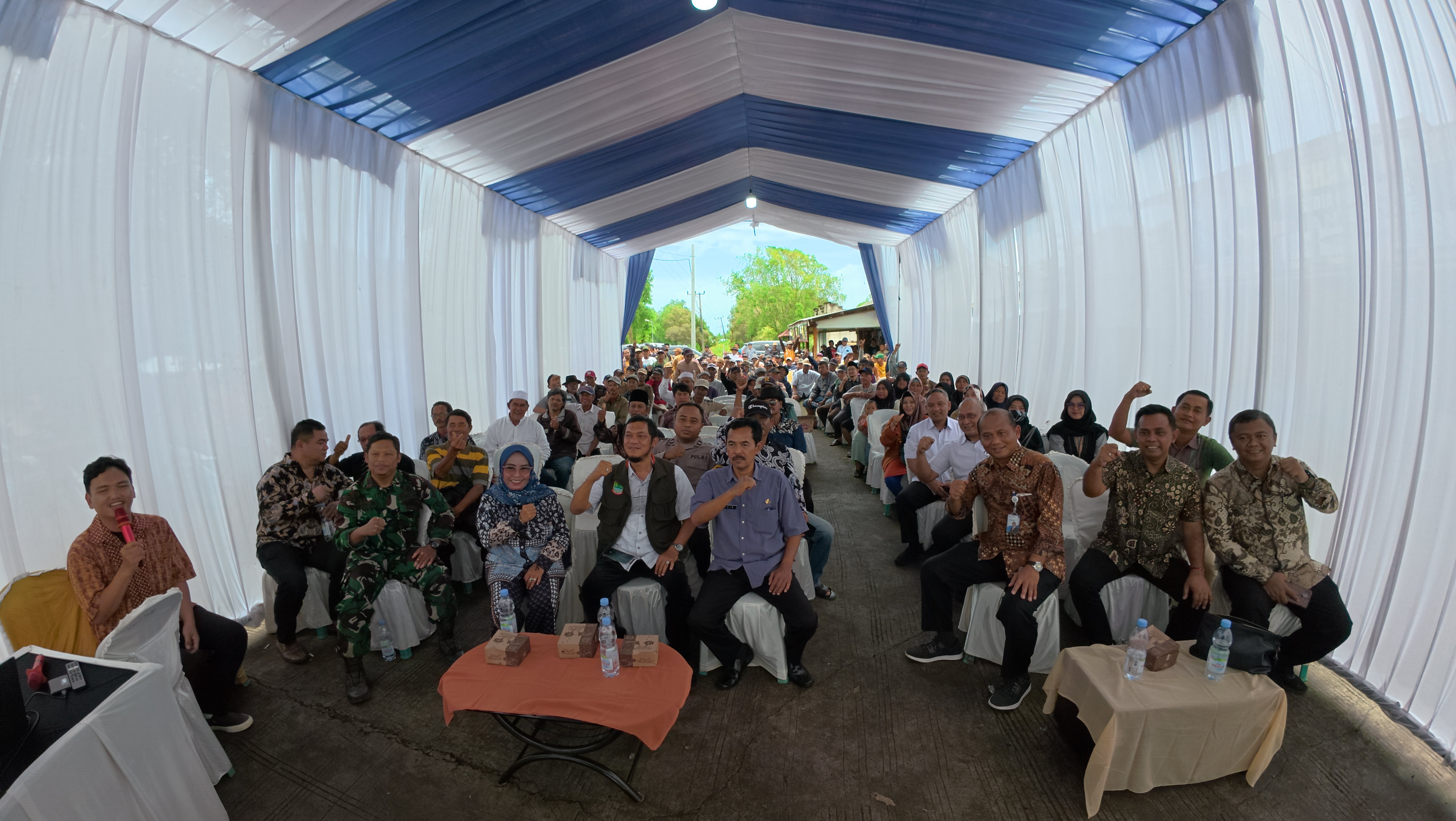 Sosialisasi Program Revitalisasi Tambak Pantai Utara Jawa di Kabupaten Karawang, Jawa Barat