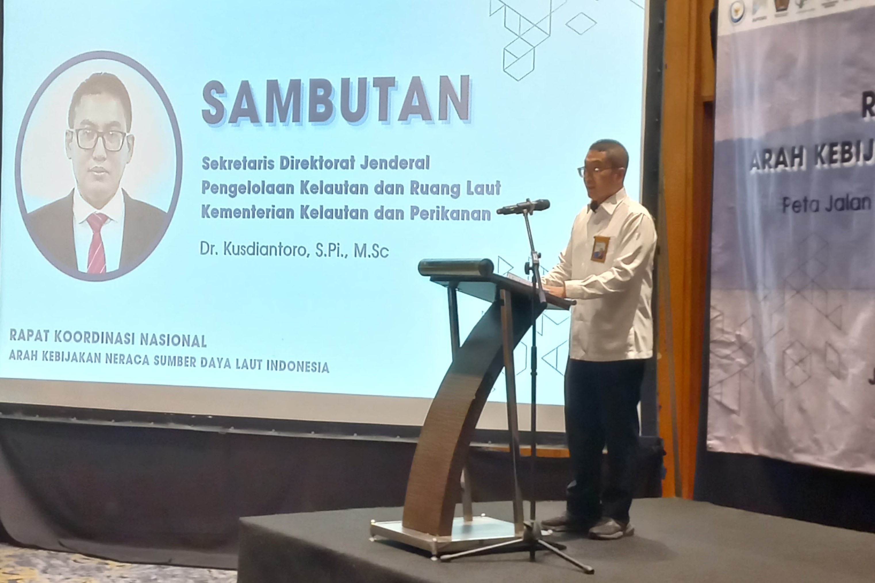 Rapat Koordinasi Nasional Peta Jalan Neraca Sumber Daya Laut untuk Ketahanan Pangan Biru dan Ekonomi Laut Berkelanjutan
