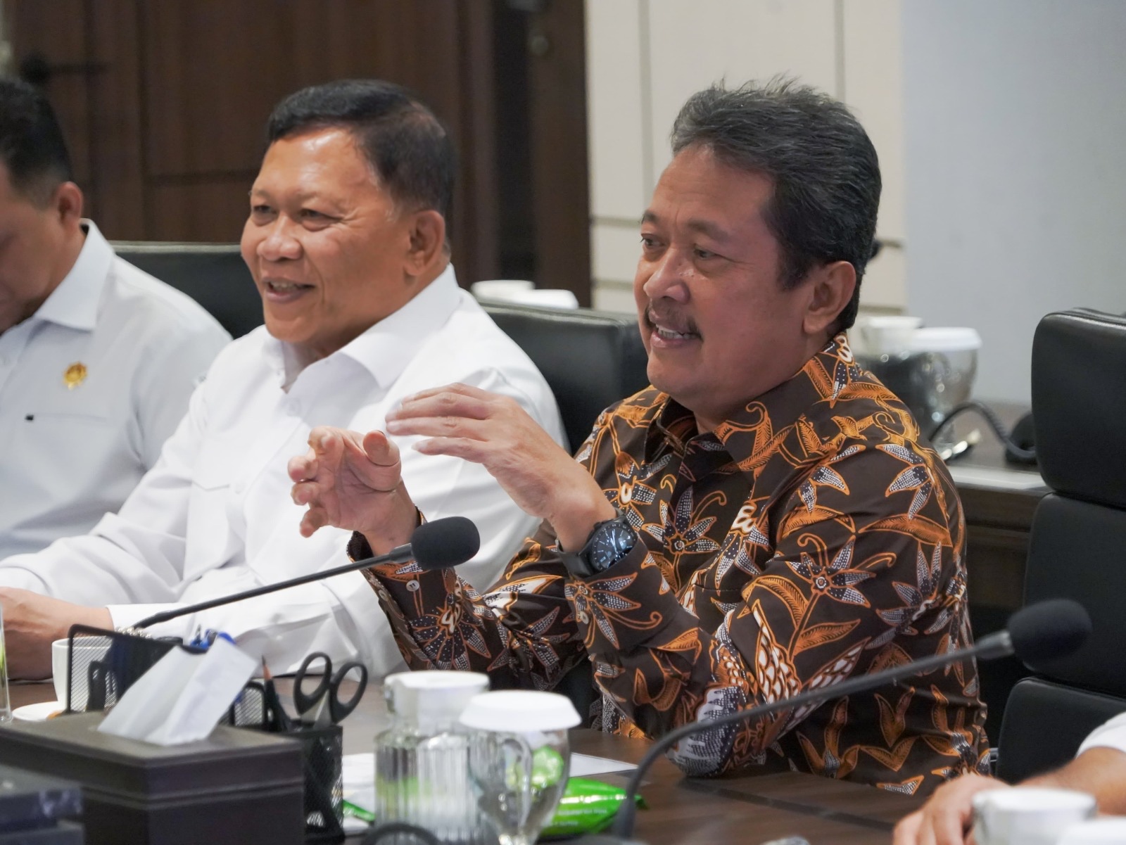 Bapak Menteri Trenggono bertemu dengan Duta Besar Finlandia