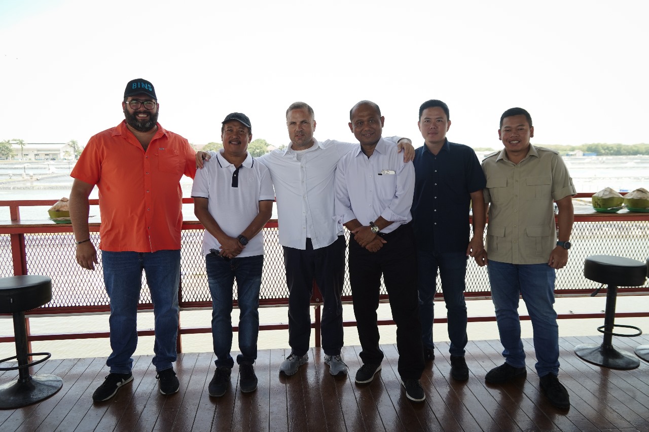 Kunjungan Kerja Menteri Kelautan dan Perikanan ke Kawasan Budidaya Ikan Nila Salin Karawang