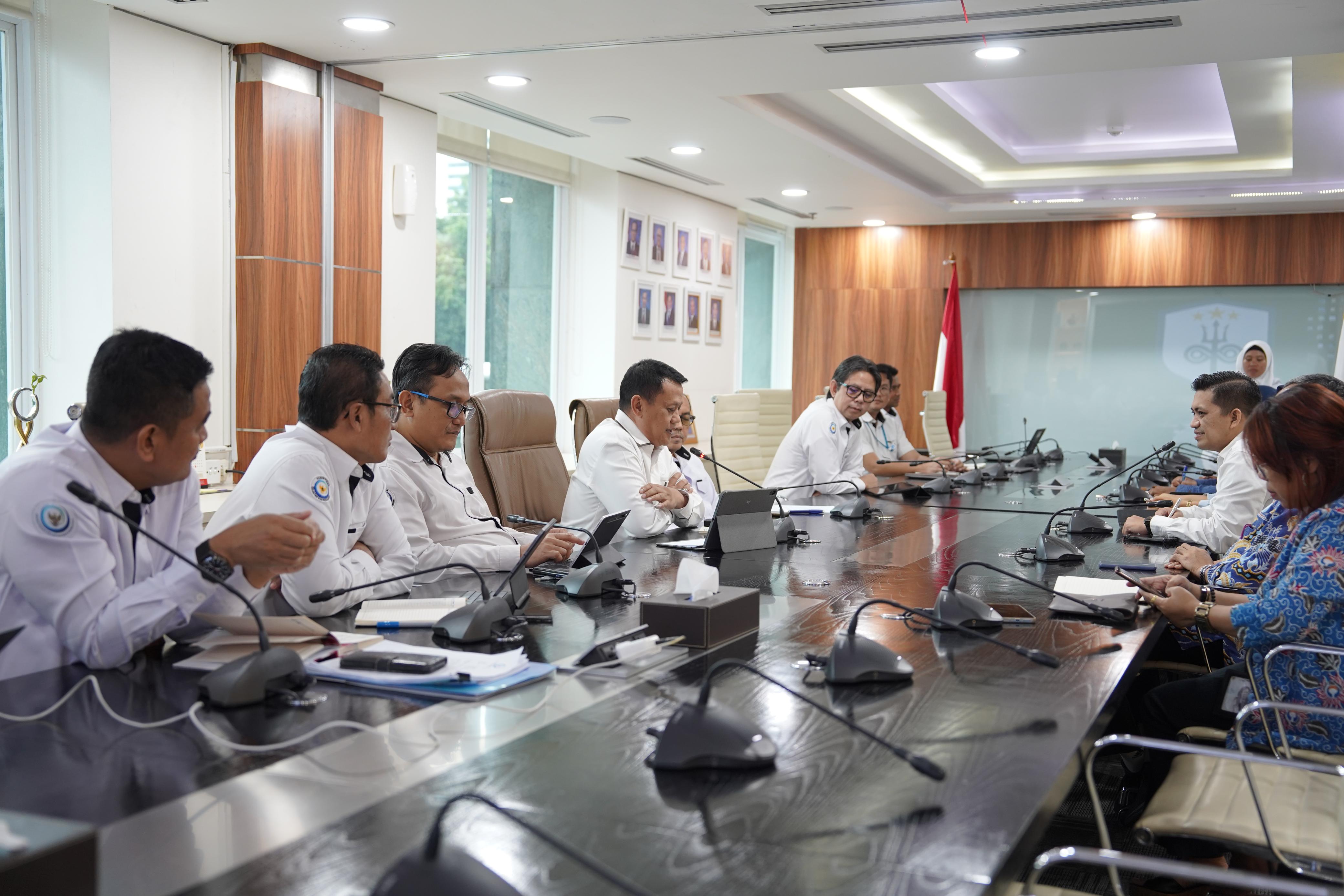 Sekretaris Jenderal KKP Mewakili Menteri Menerima Audiensi dari Ombudsman Indonesia