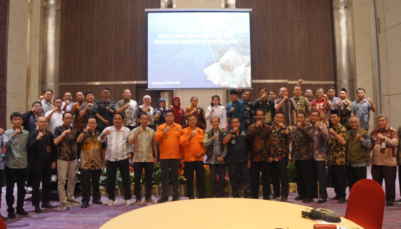 Konsultasi Publik terkait Kajian Lingkungan Hidup Strategis Revitalisasi Tambak Pantai Utara Jawa