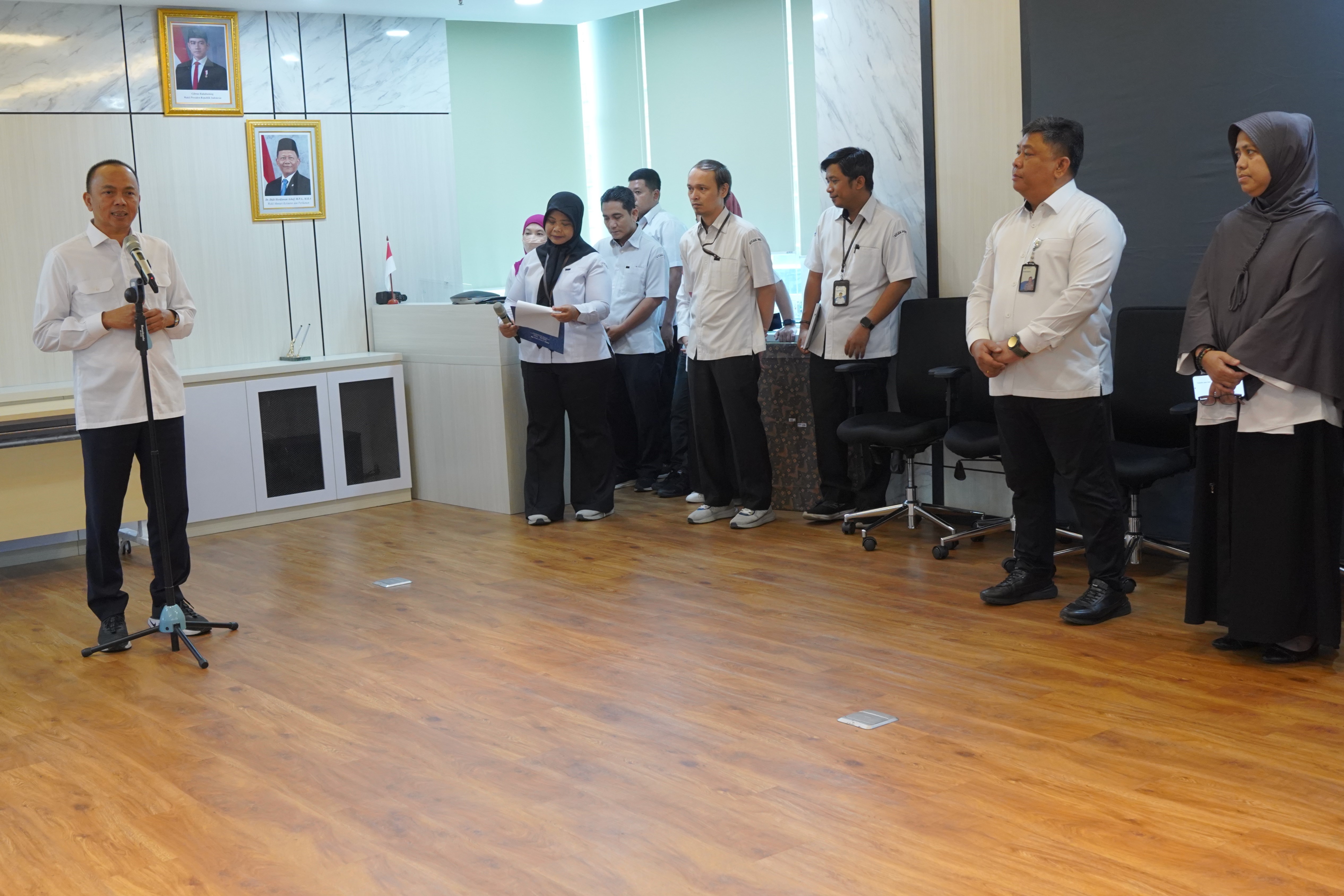 Serah terima jabatan Direktur Jenderal Pengelolaan Kelautan dan Ruang Laut