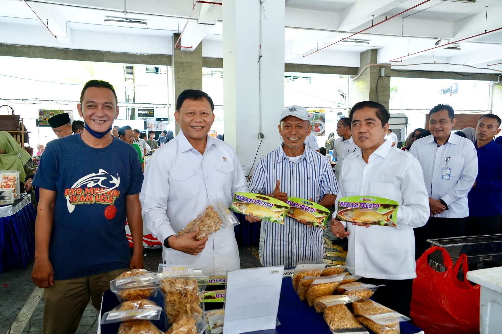 Wakil Menteri KKP Meninjau Bazar Produk Kelautan dan Perikanan Spesial Ramadan