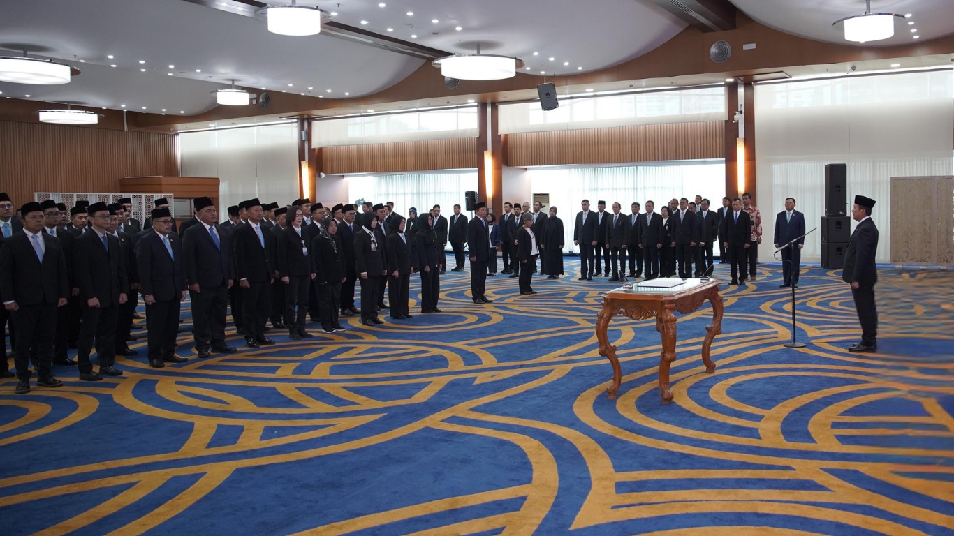 Pelantikan  sejumlah  Pimpinan Tinggi Pratama dan Jabatan Pimpinan Tinggi Fungsional Lingkup Kementerian Kelautan dan Perikanan