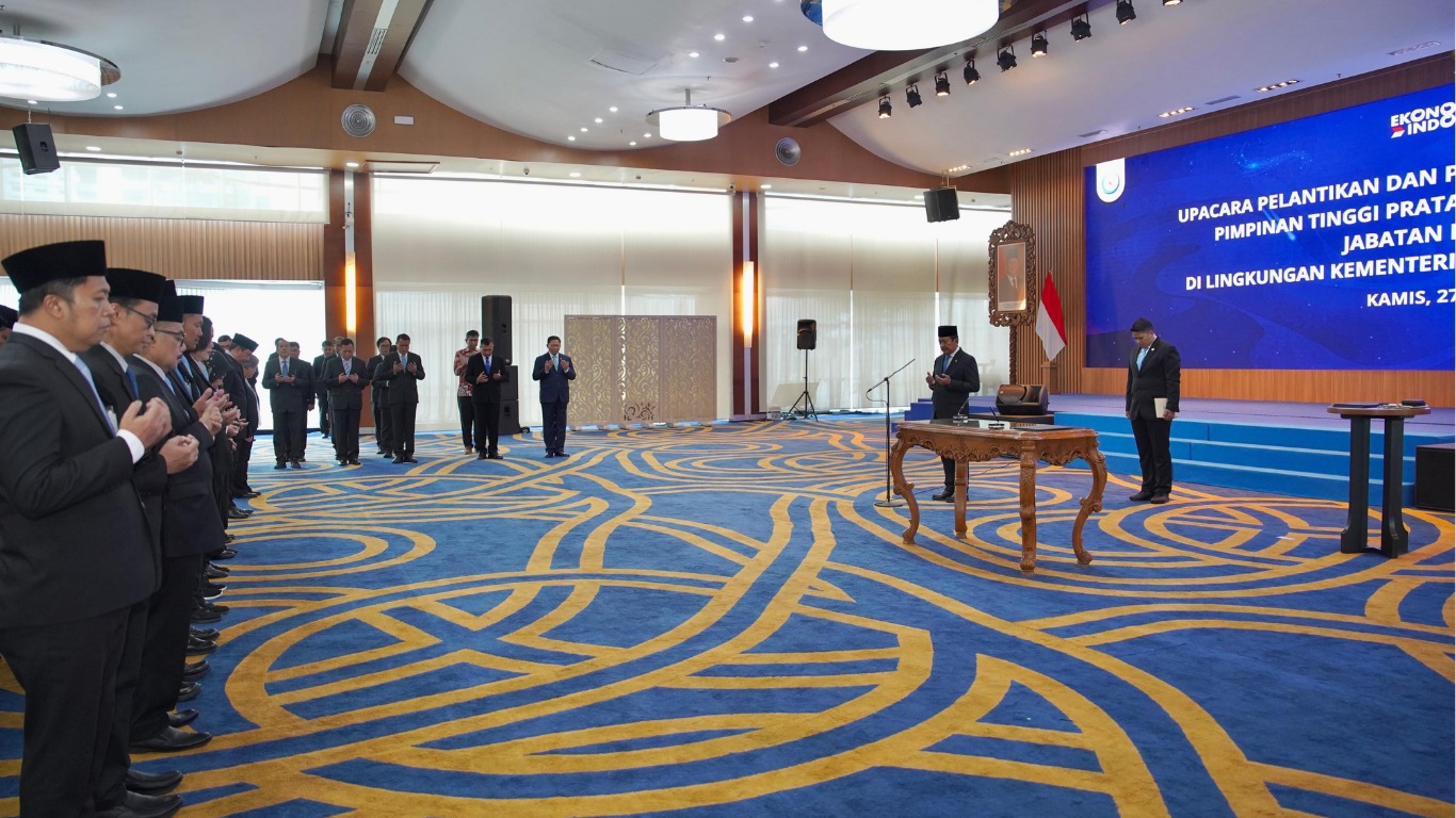 Pelantikan  sejumlah  Pimpinan Tinggi Pratama dan Jabatan Pimpinan Tinggi Fungsional Lingkup Kementerian Kelautan dan Perikanan