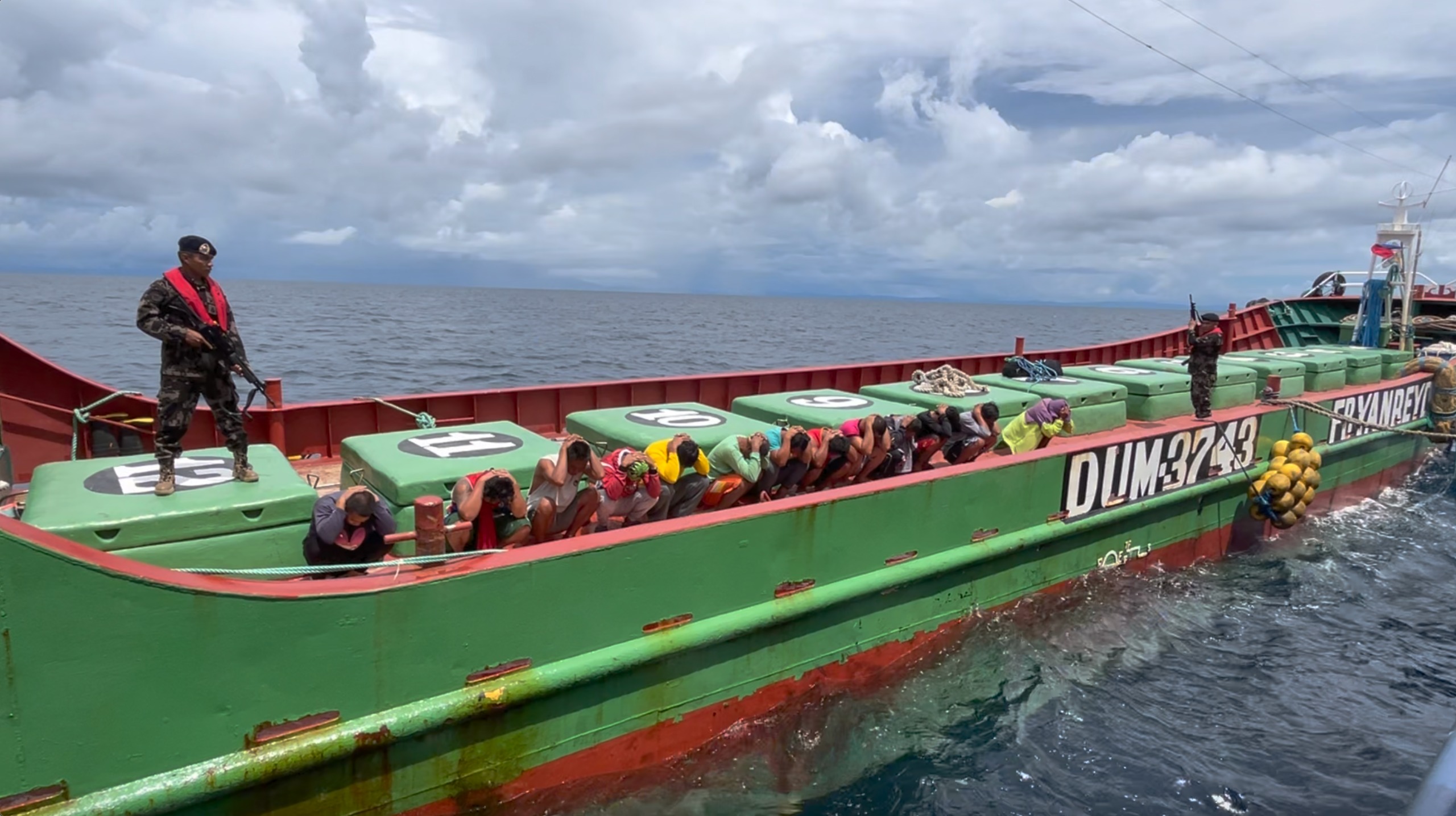 Penangkapan 2 KIA Berbendera Filipina di Perairan Biak