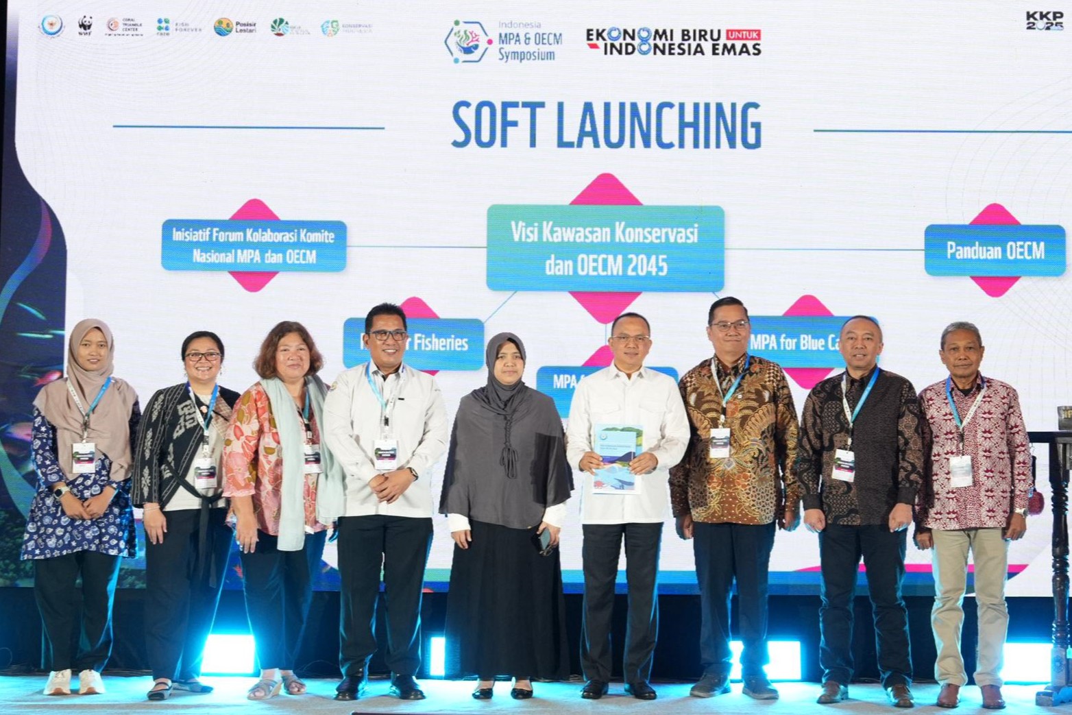 Simposium Marine Protected Area (MPA) & Other Effective areabased Conservation Measures (OECM) Indonesia 2025, Bogor (15/5).