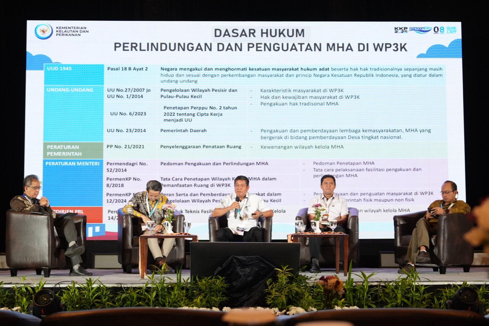 Simposium Marine Protected Area (MPA) & Other Effective areabased Conservation Measures (OECM) Indonesia 2025, Bogor (15/5).