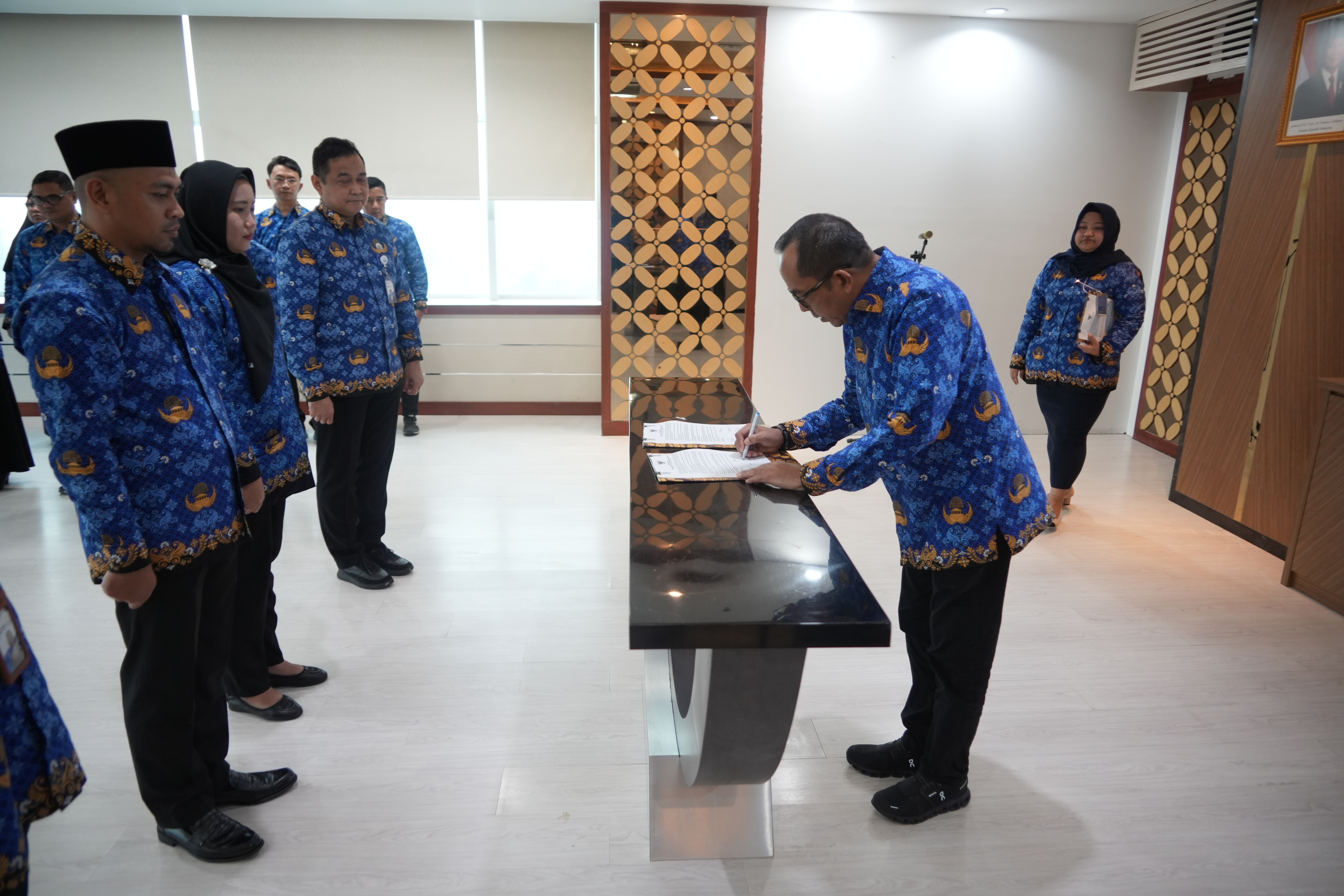 Pelantikan Pejabat Administrator dan Pengawas di lingkungan Ditjen PDSPKP