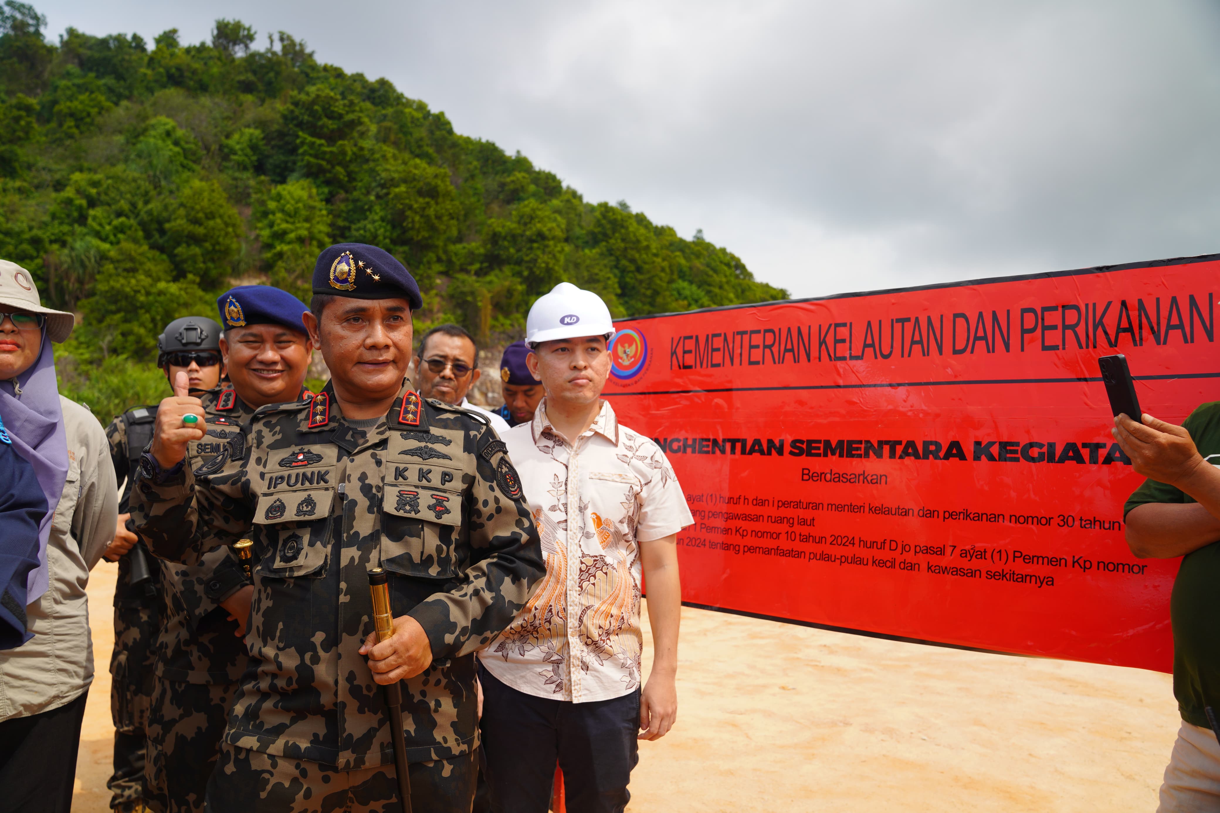 KKP Segel Pemanfaatan Tiga Pulau Kecil Tidak Sesuai Ketentuan di Kepri