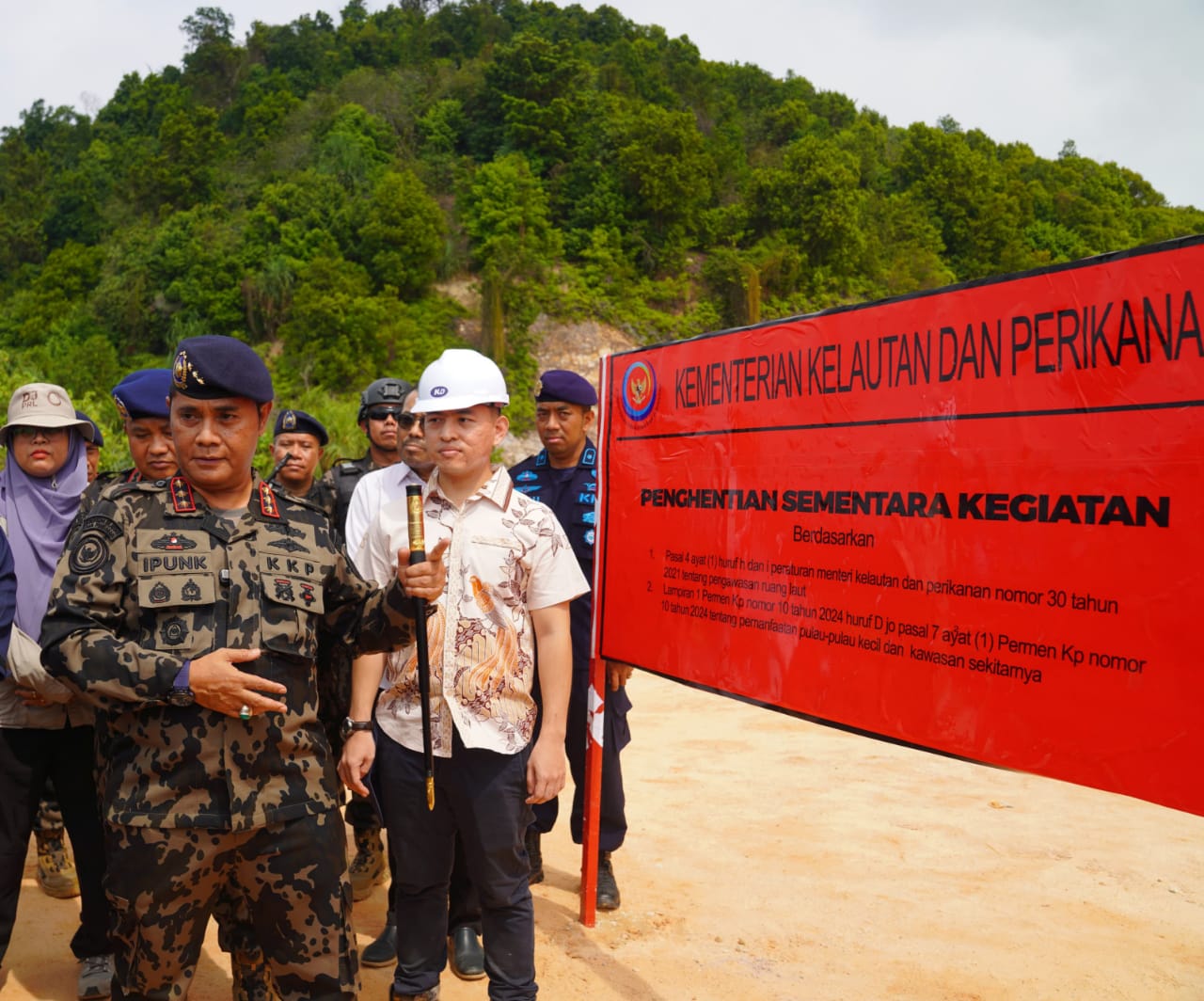 KKP Segel Pemanfaatan Tiga Pulau Kecil Tidak Sesuai Ketentuan di Kepri