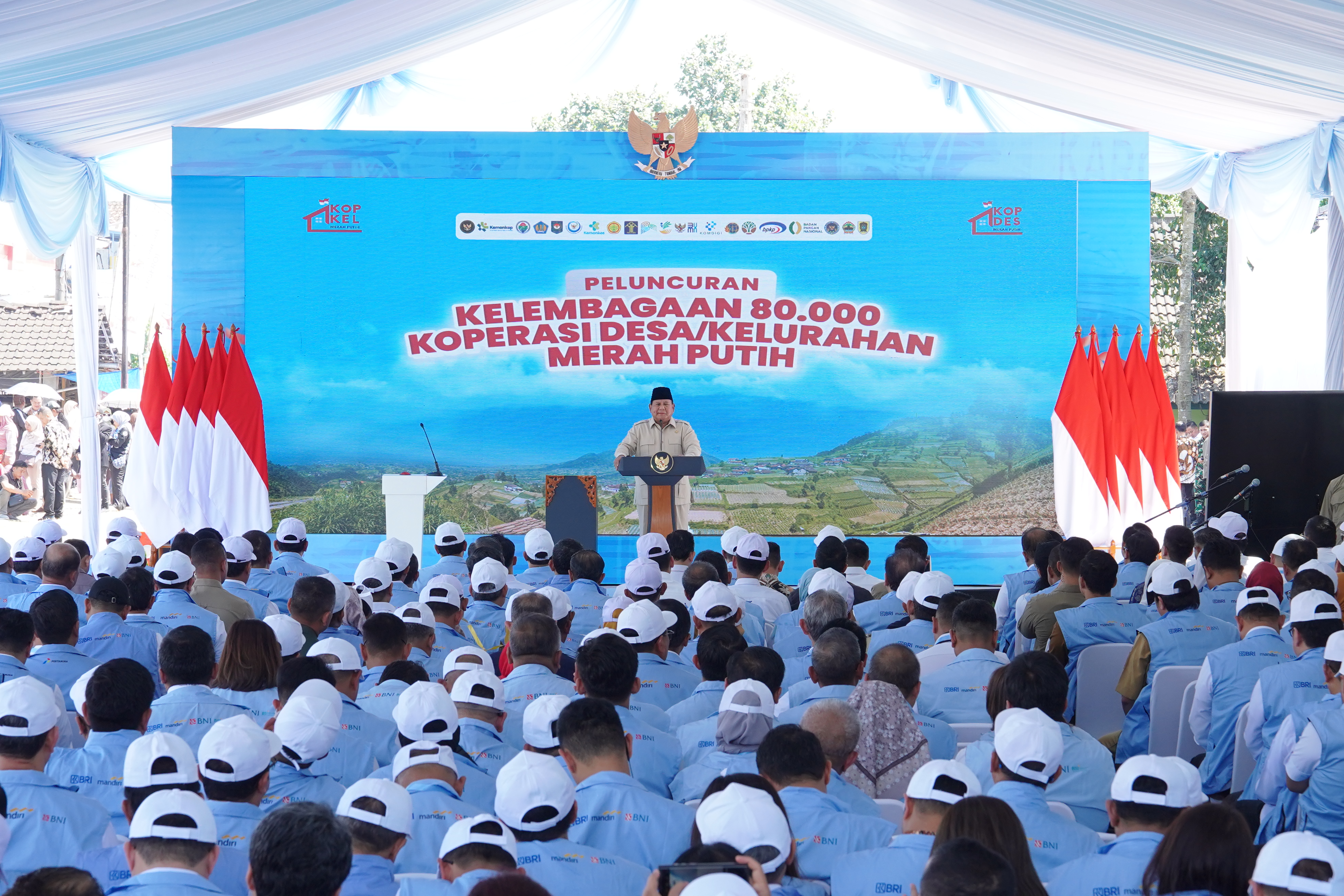 Peluncuran Koperasi Desa/Kelurahan Merah Putih