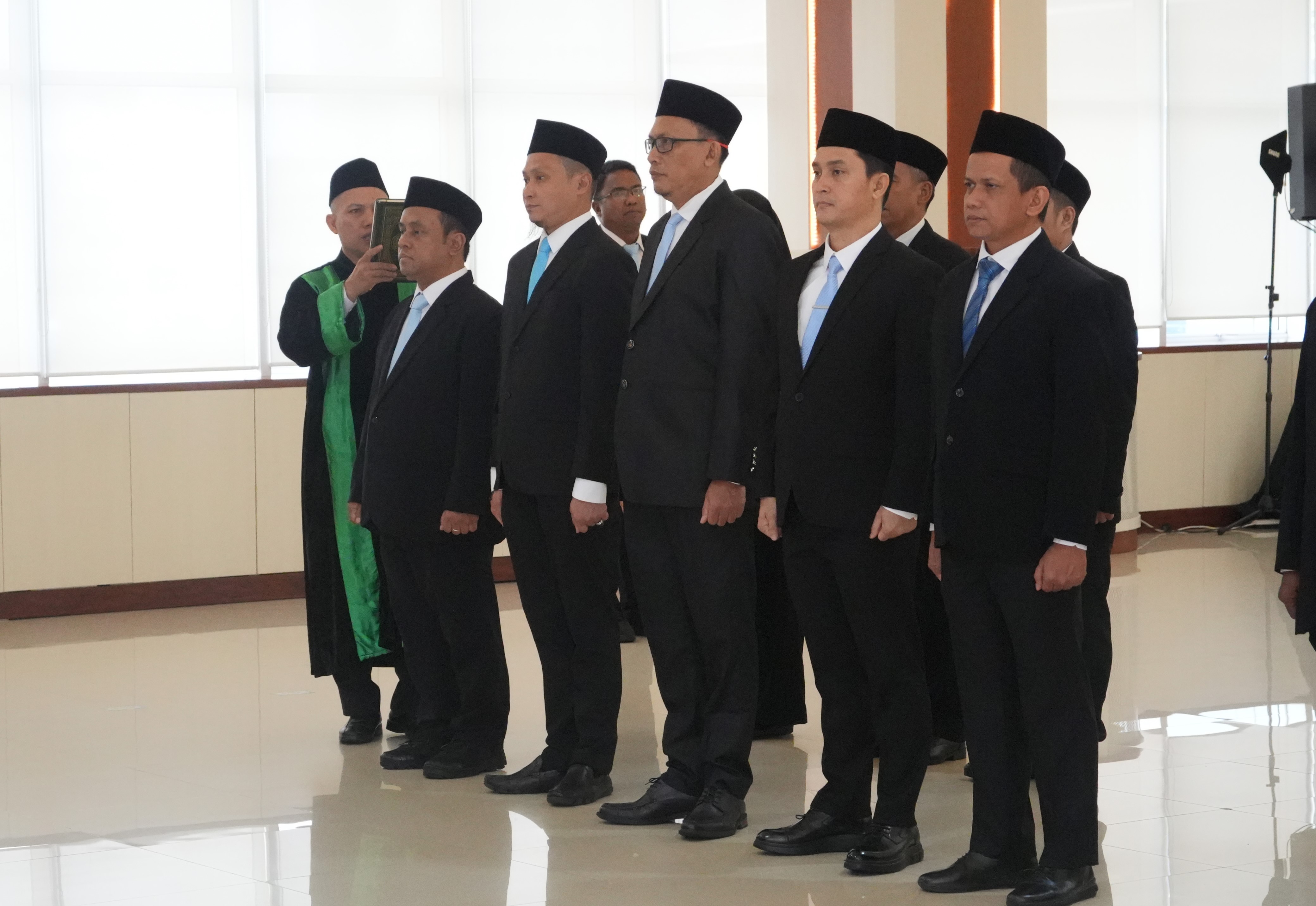 Pelantikan dan Pengambilan Sumpah/Janji Jabatan Lingkup Direktorat Jenderal Pengelolaan Kelautan, Jakarta (28/7).