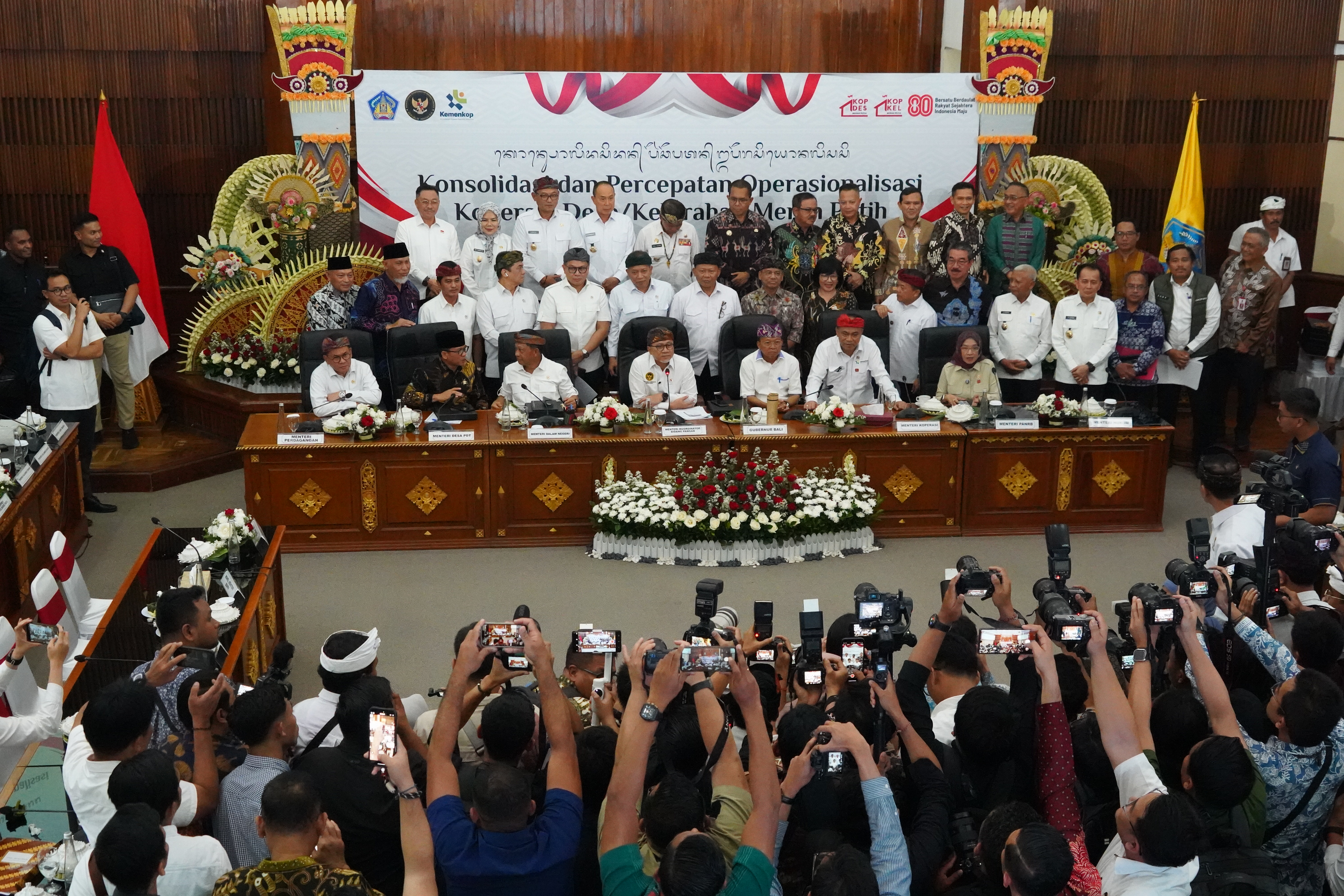 Rapat Konsolidasi dan Percepatan Operasionalisasi KDMP