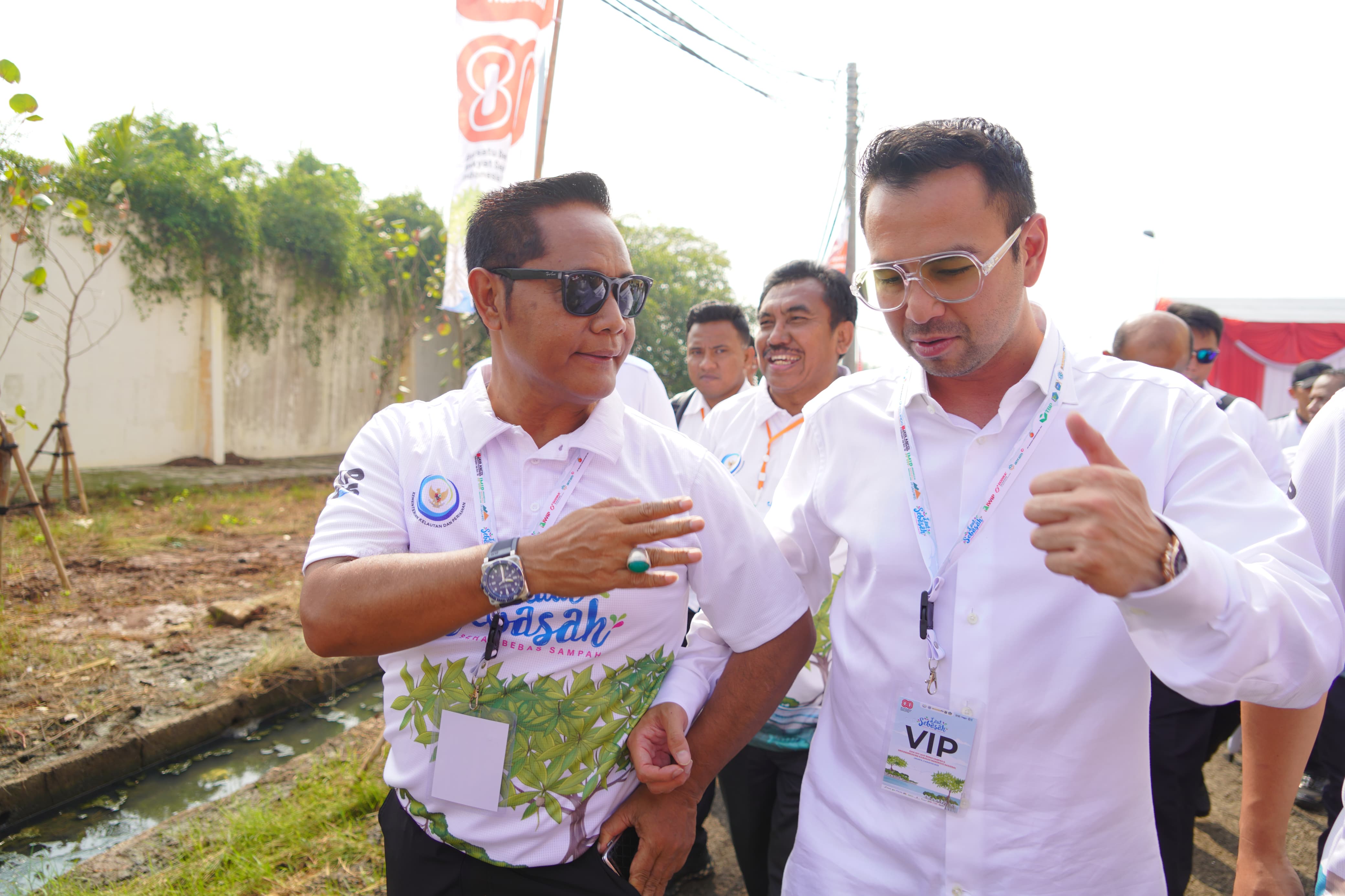 Kick Off Laut Sehat Bebas Sampah dan Groundbreaking Kawasan Mangrove Nasional
