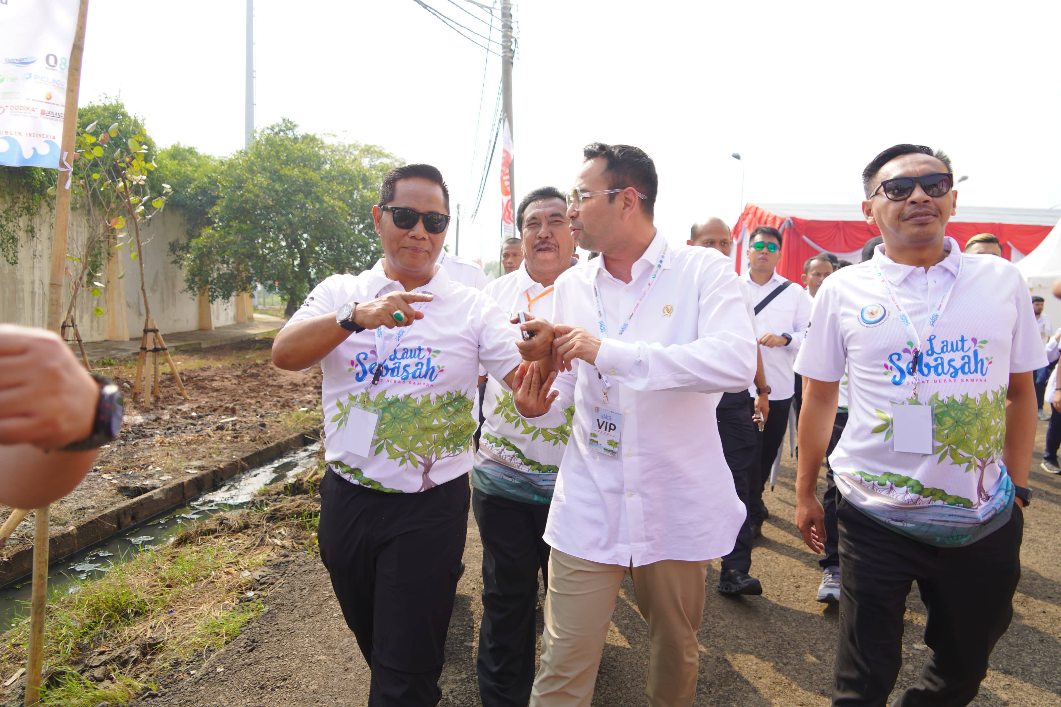Kick Off Laut Sehat Bebas Sampah dan Groundbreaking Kawasan Mangrove Nasional