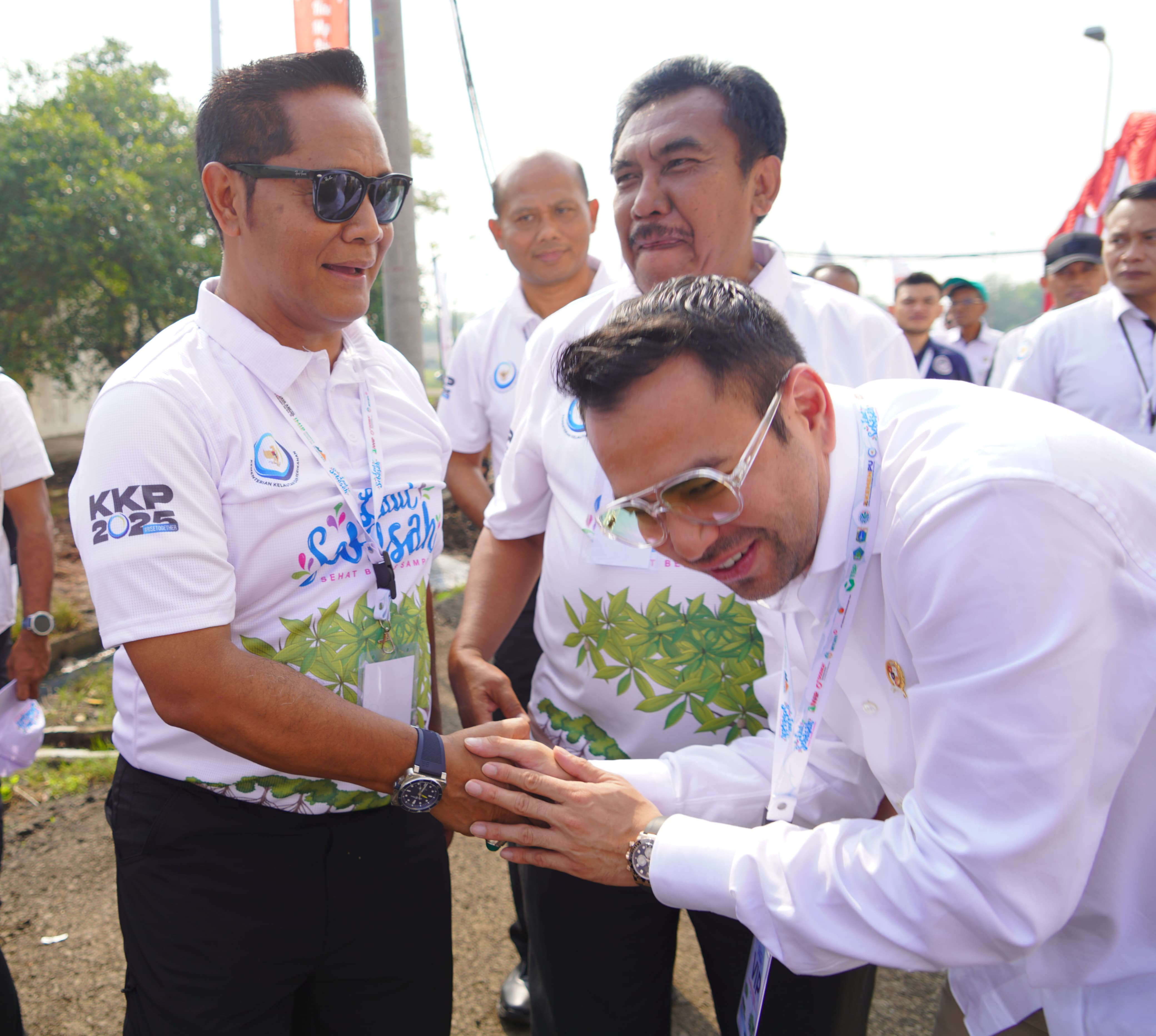 Kick Off Laut Sehat Bebas Sampah dan Groundbreaking Kawasan Mangrove Nasional