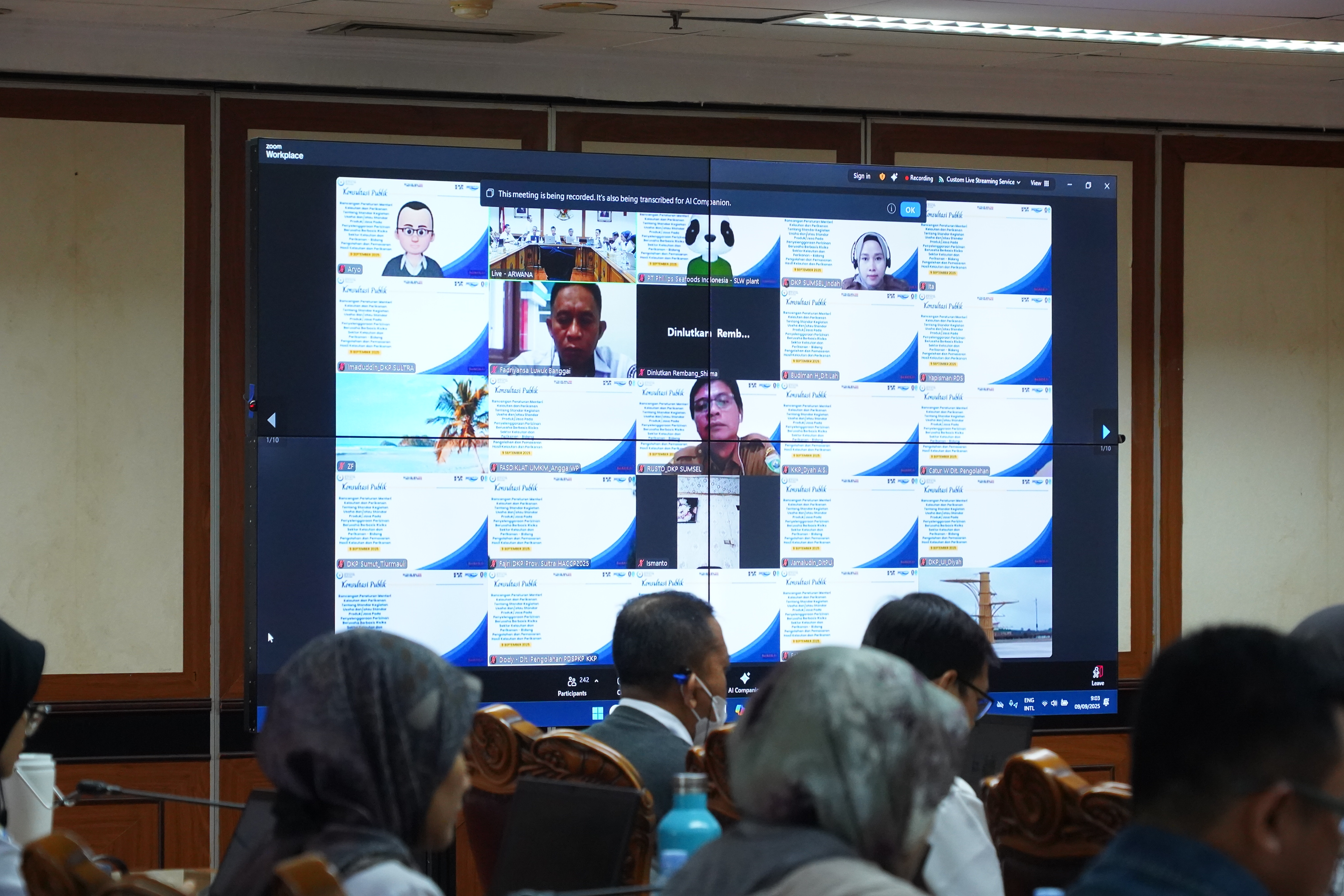 Konsultasi Publik Rancangan PerMen-KP Tentang Standar Usaha Bidang Pengolahan dan Pemasaran