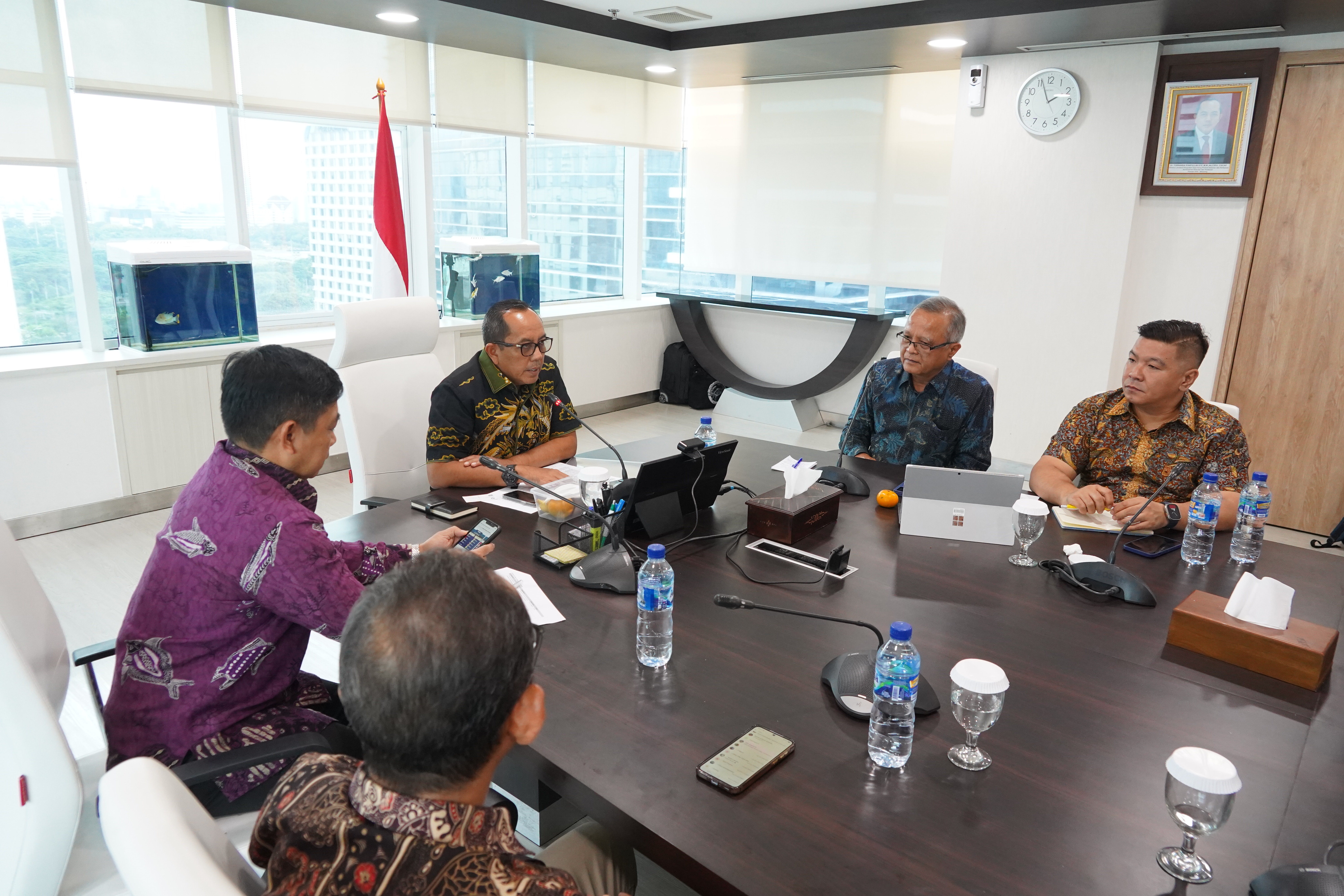 Audiensi Dirjen PDSPKP dengan Asosiasi Pengelolaan Rajungan Indonesia (APRI)