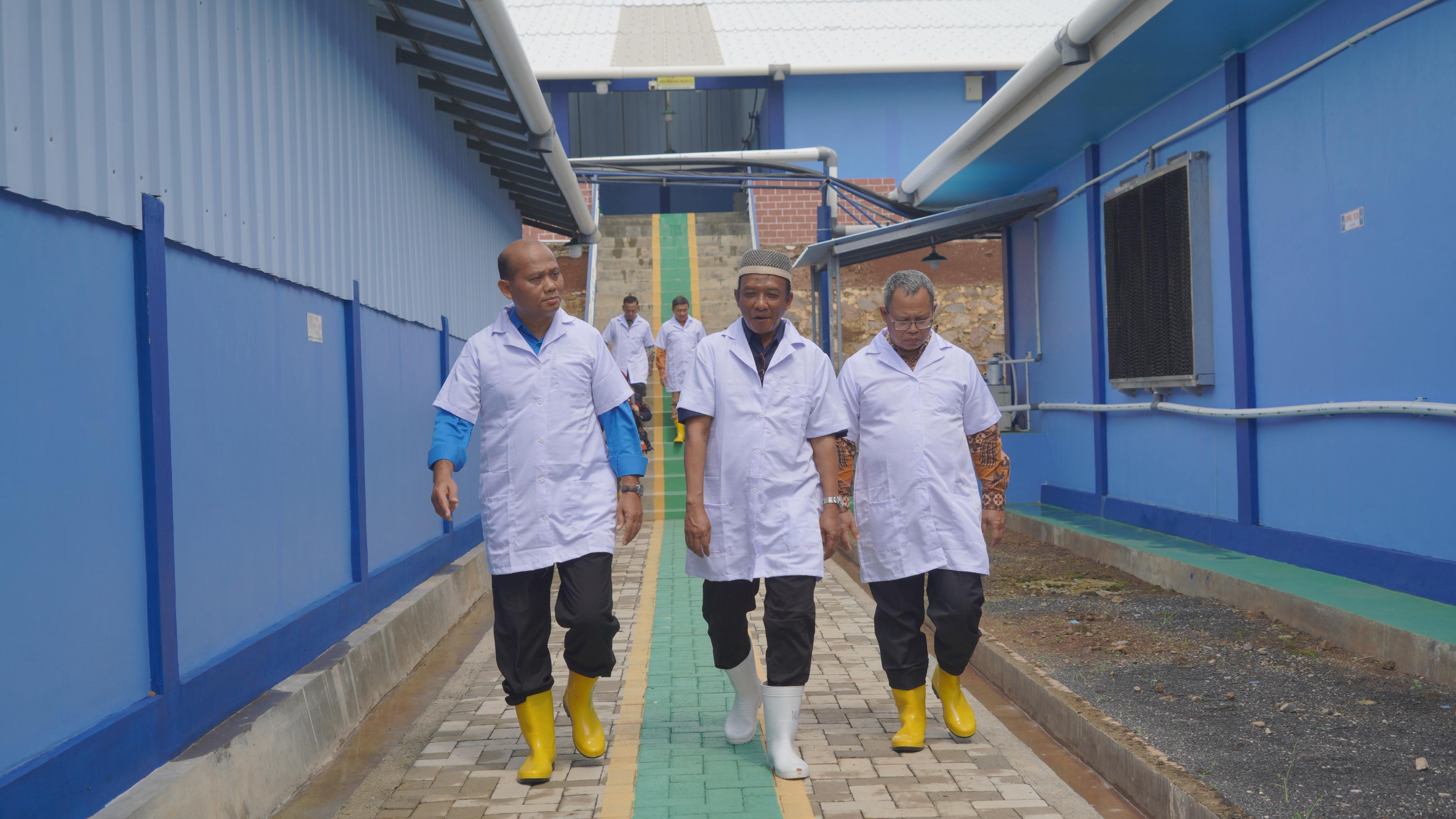 Kunjungan Kerja Direktur Jenderal Perikanan Budi Daya ke Provinsi Lampung