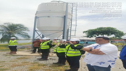 Inspektorat III melaksanakan Pengawasan Lainnya dalam rangka Pendampingan Jamintel pada Pengamanan Pembangunan Strategis BINS Karawang di BLUPPB Karawang, Provinsi Jawa Barat