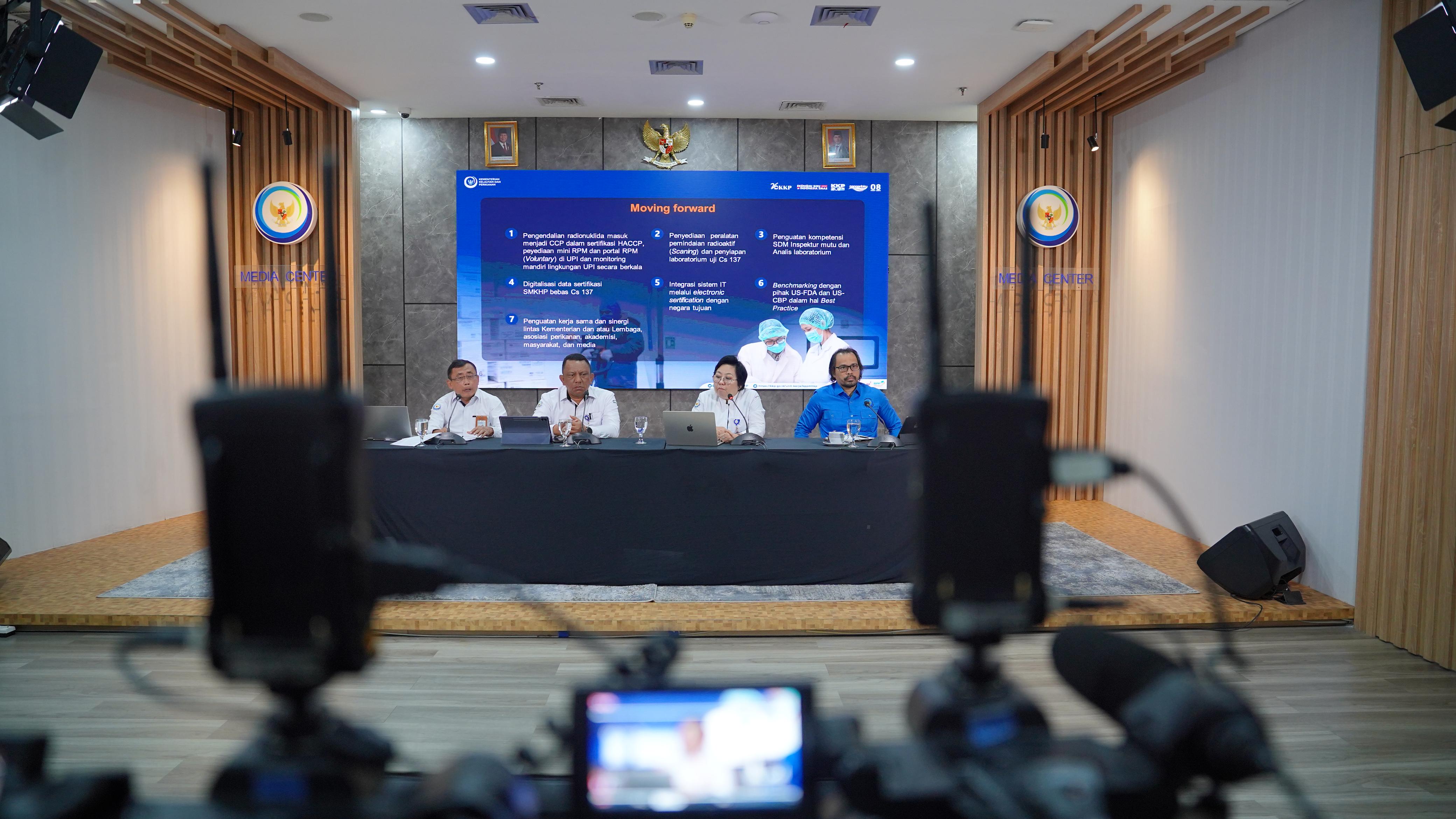 Konferensi Pers Indonesi's Shrimp : Back In Business With The Us